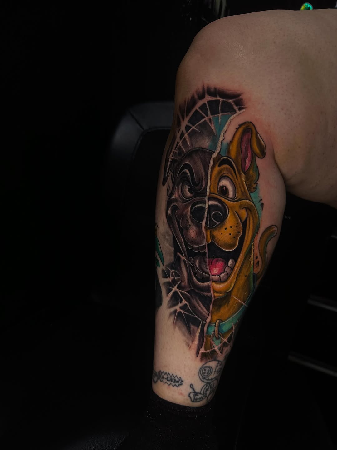 Tattoo by @tattoosbyaj88 — new_school, anime