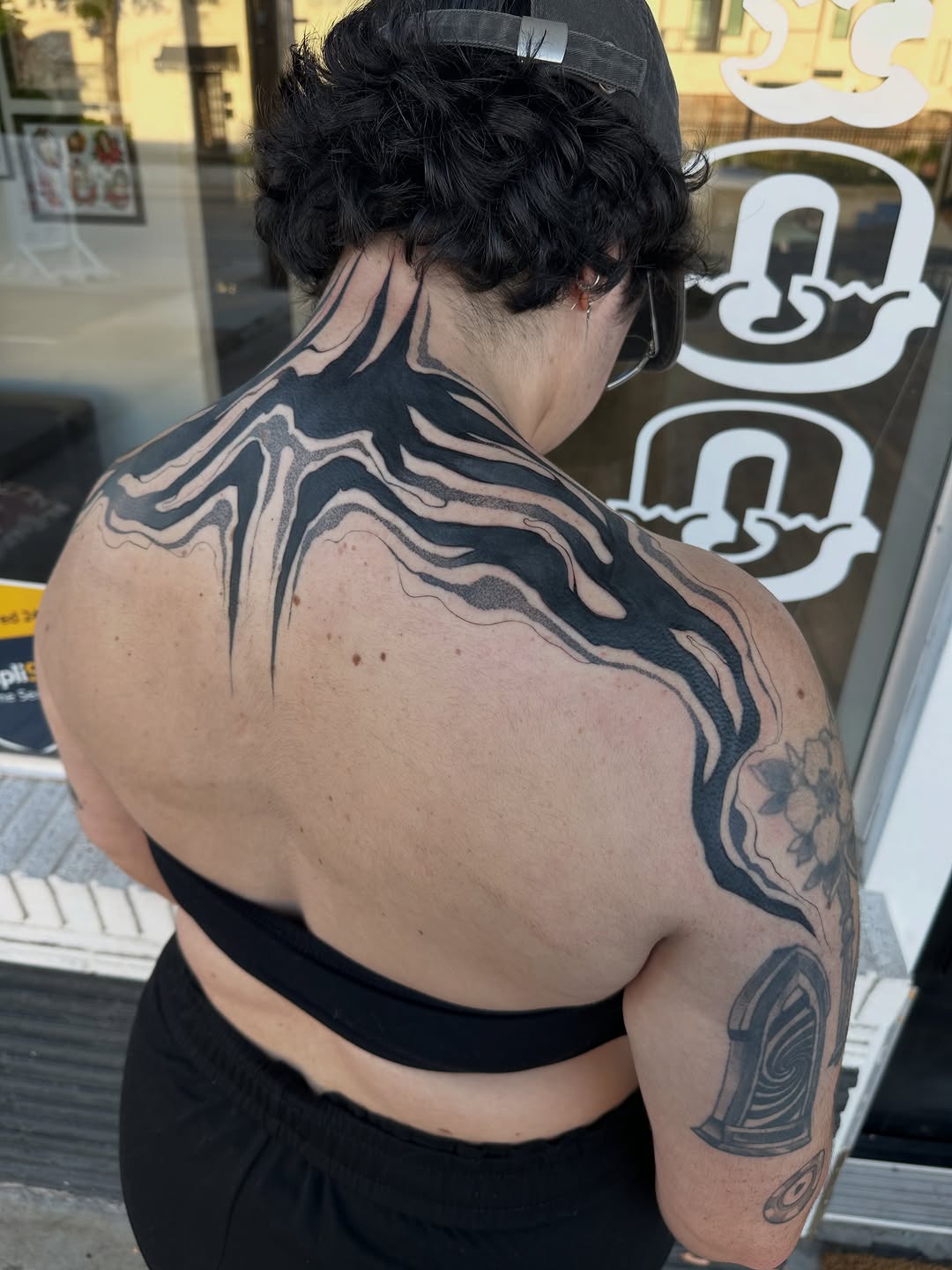 Tattoo by @tonybolony20 — blackwork, ornamental