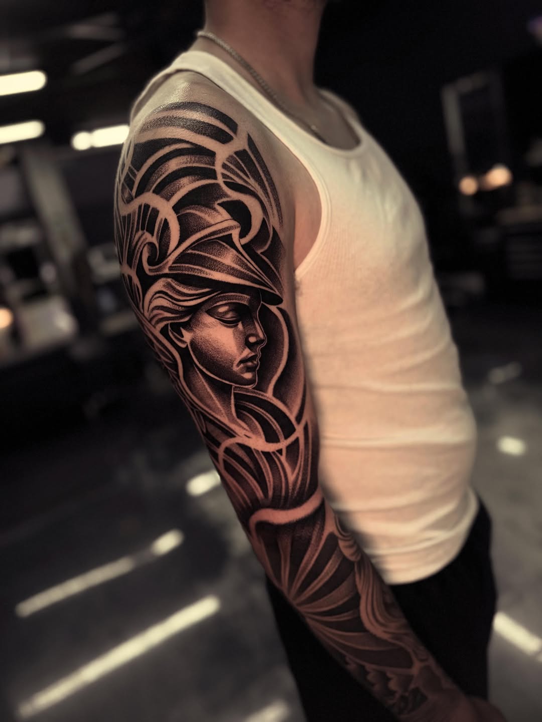 Tattoo by @dallasdiorio β black_and_grey, realism