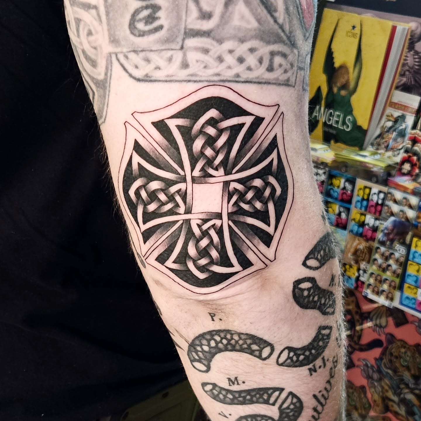 Tattoo by @walt_tattoo_mke — black_and_grey, geometric