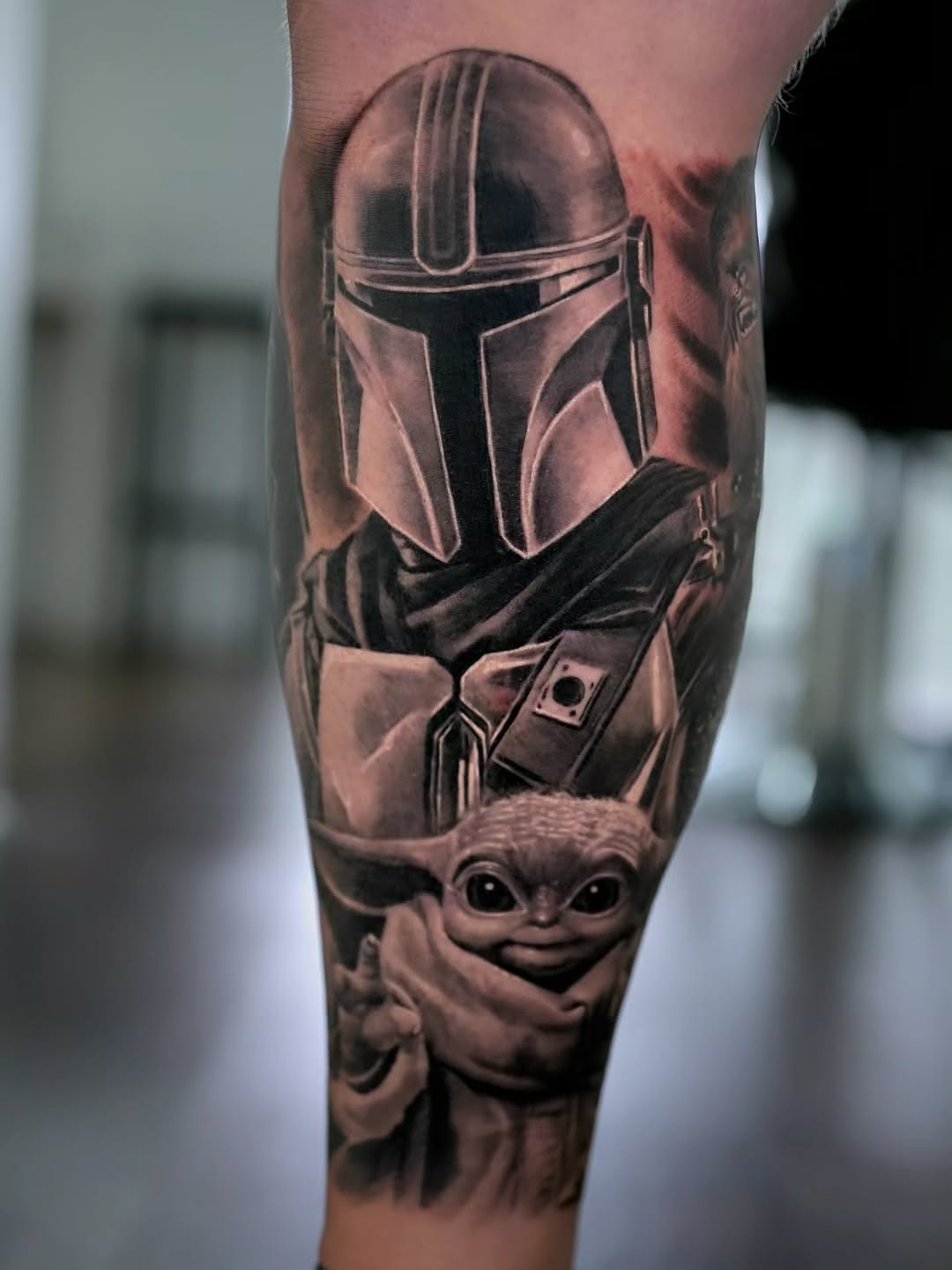 Tattoo by @vik_tattoos — realism, black_and_grey