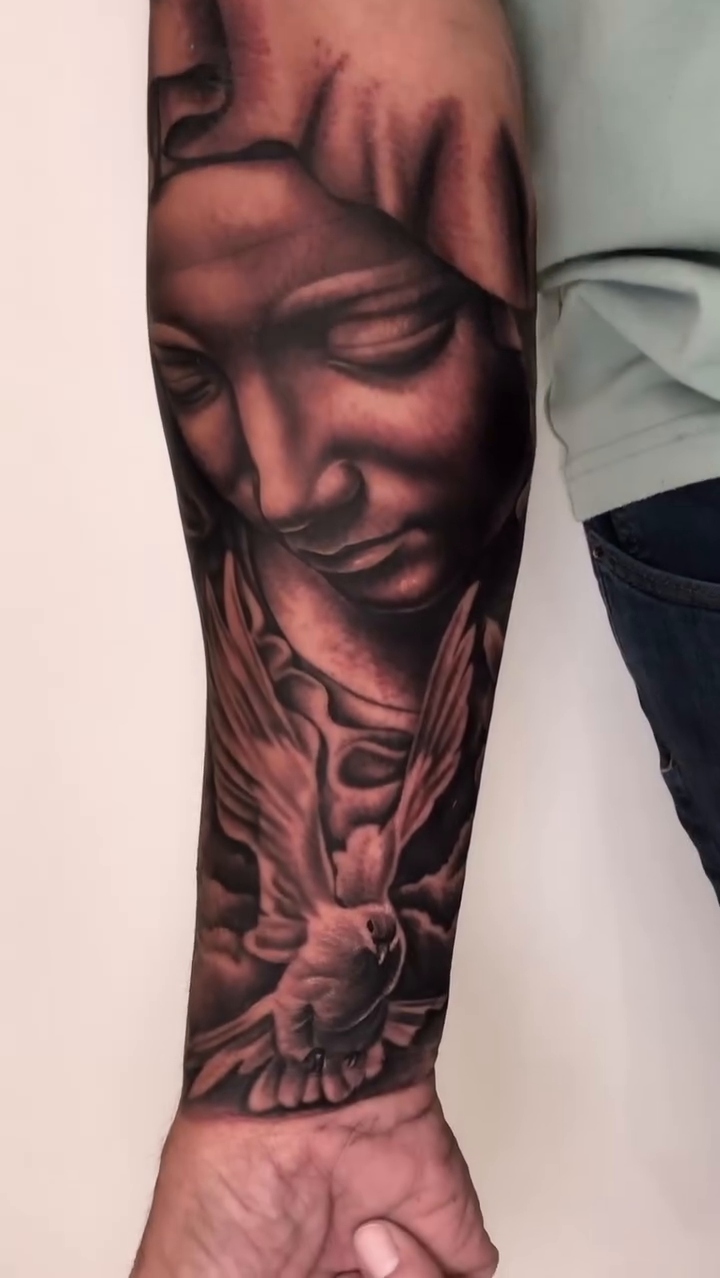 Tattoo by @dboy_87 — realism, black_and_grey