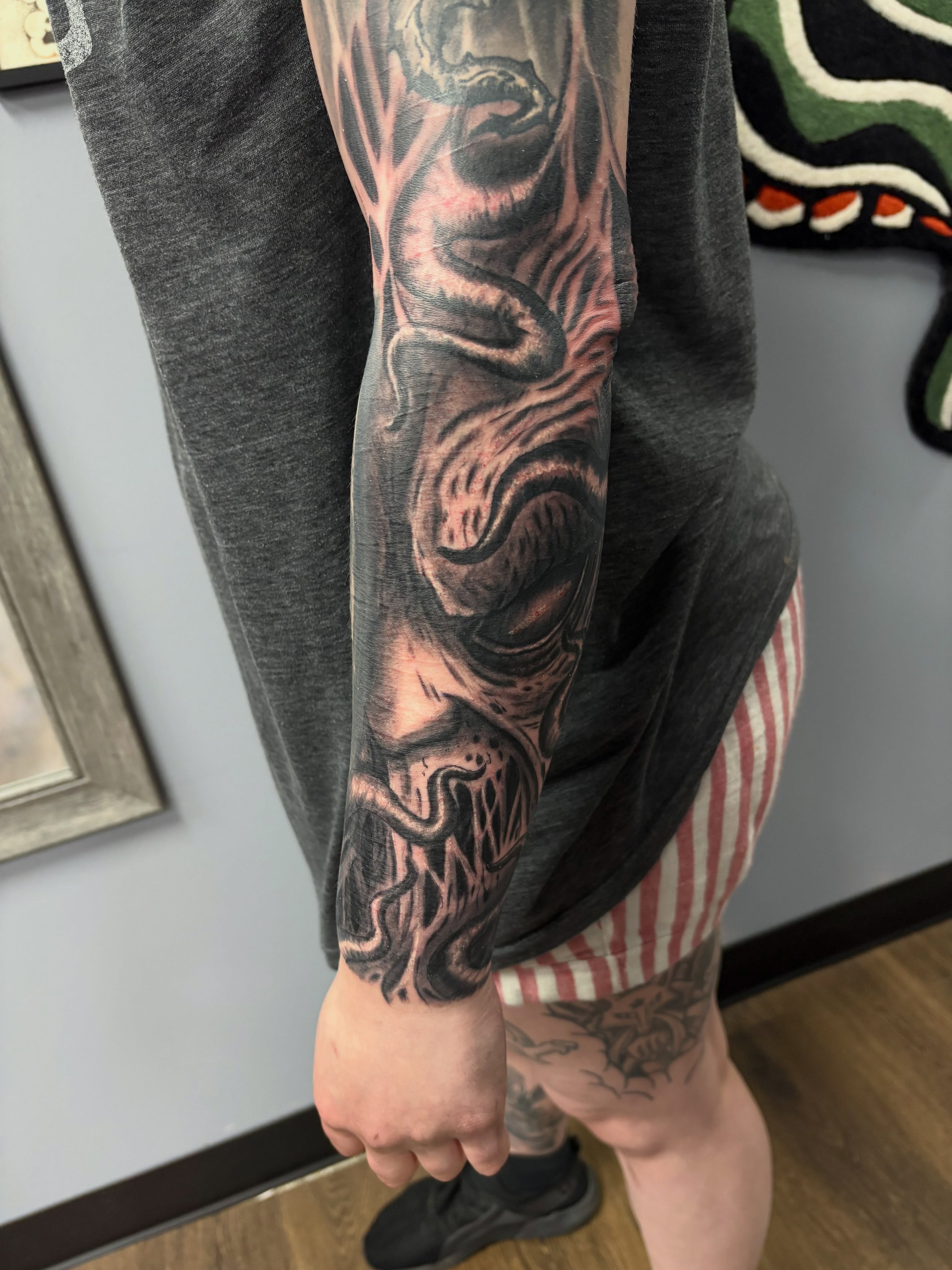 Tattoo by @tattoos_by_jack13 — black_and_grey