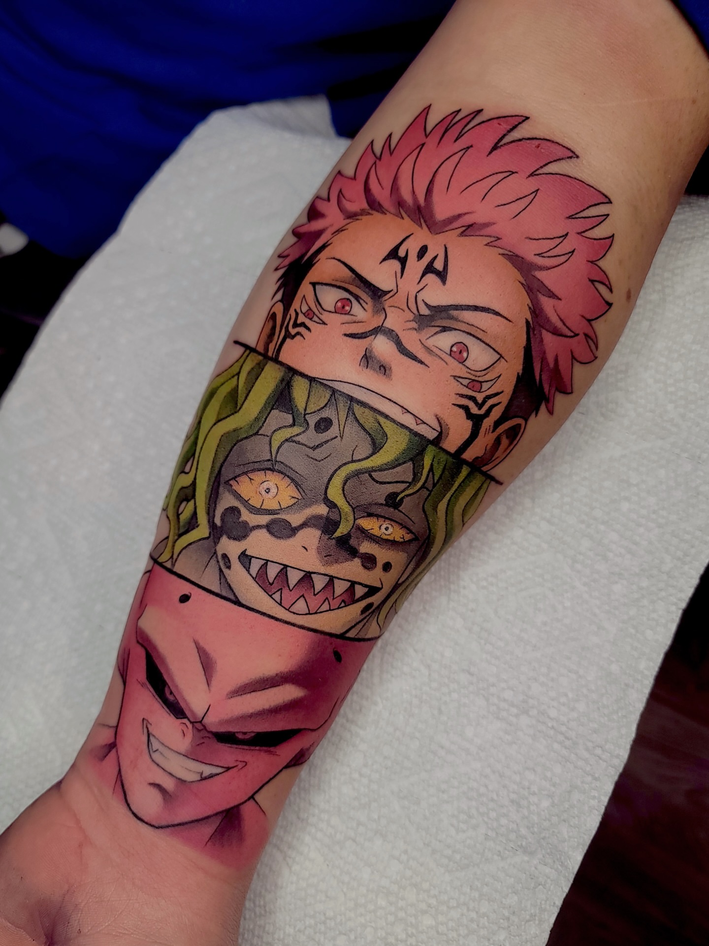 Anime characters anime tattoo on the forearm by πΌπππΎππΌ π
πΌππππ