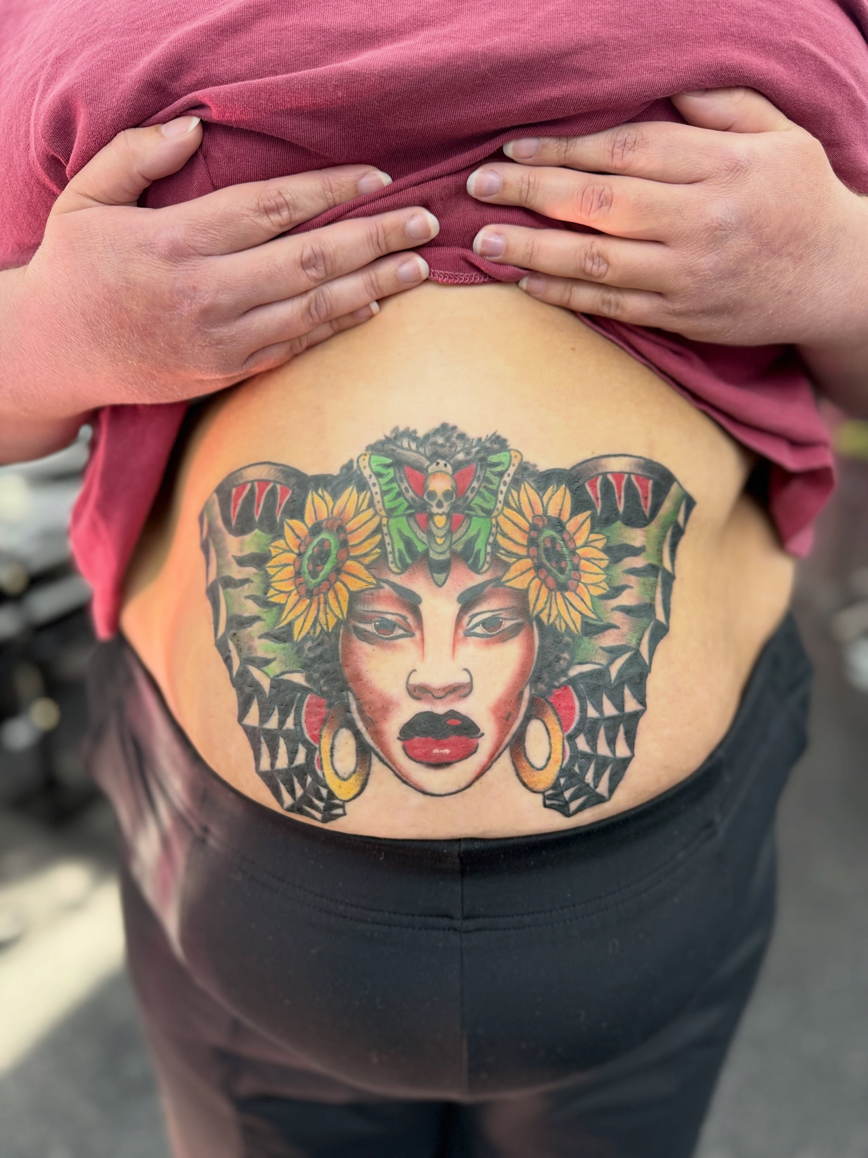 Tattoo by @inkandjosh — american_traditional, dotwork