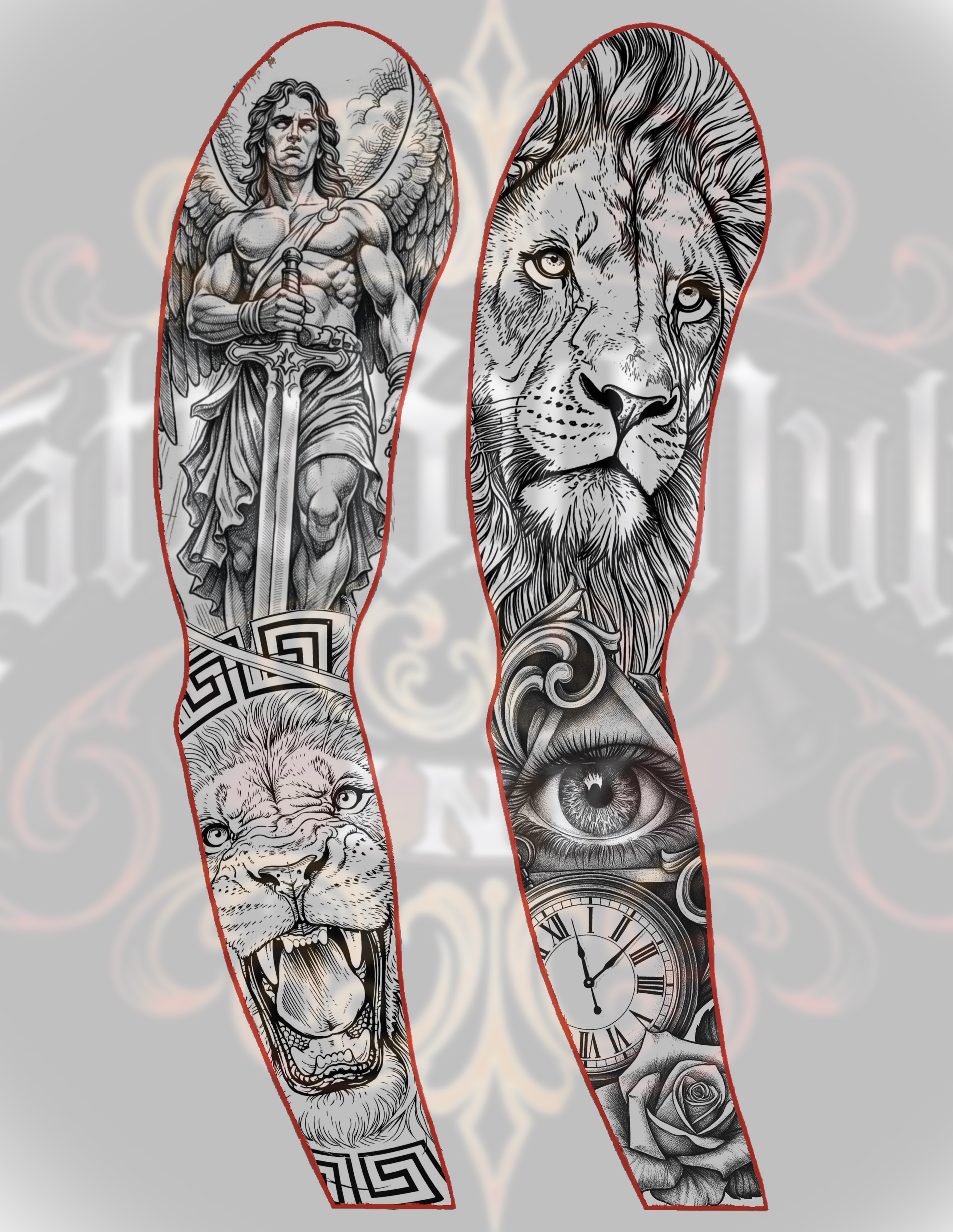 Tattoo by @tattsbymula — black_and_grey, realism