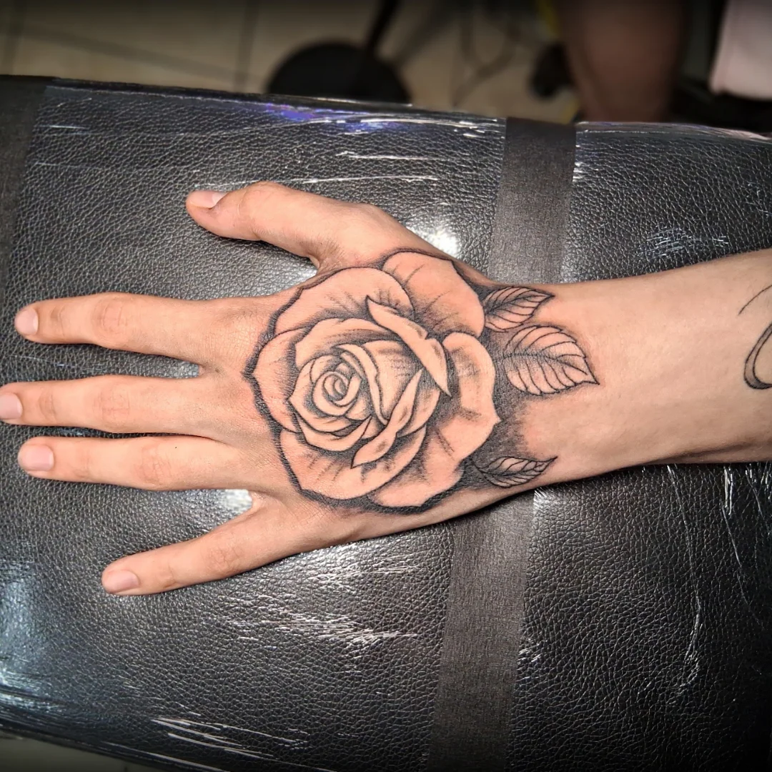 Tattoo by @andy2shades_tattoo — black_and_grey