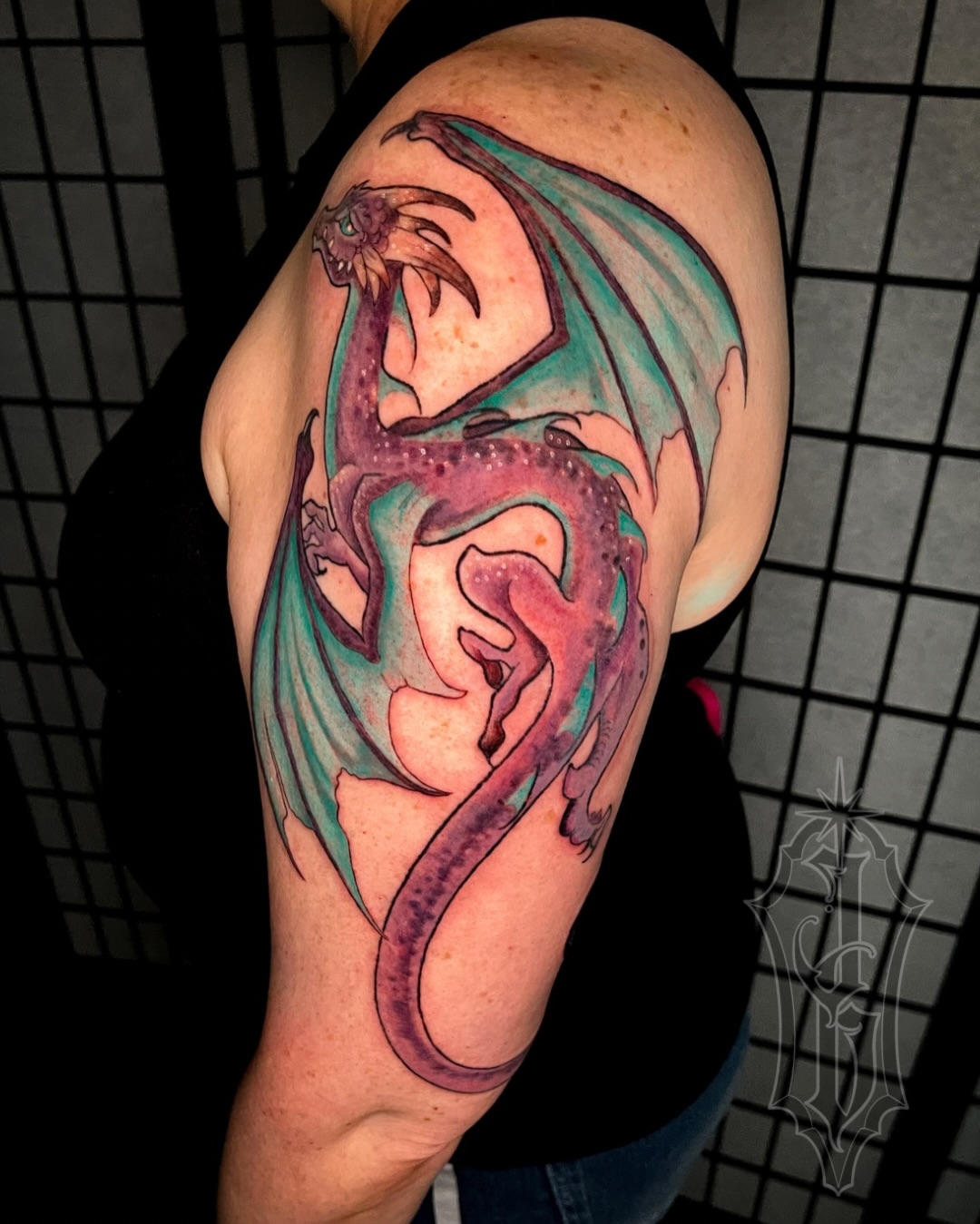 Tattoo by @j.breeziee — watercolor