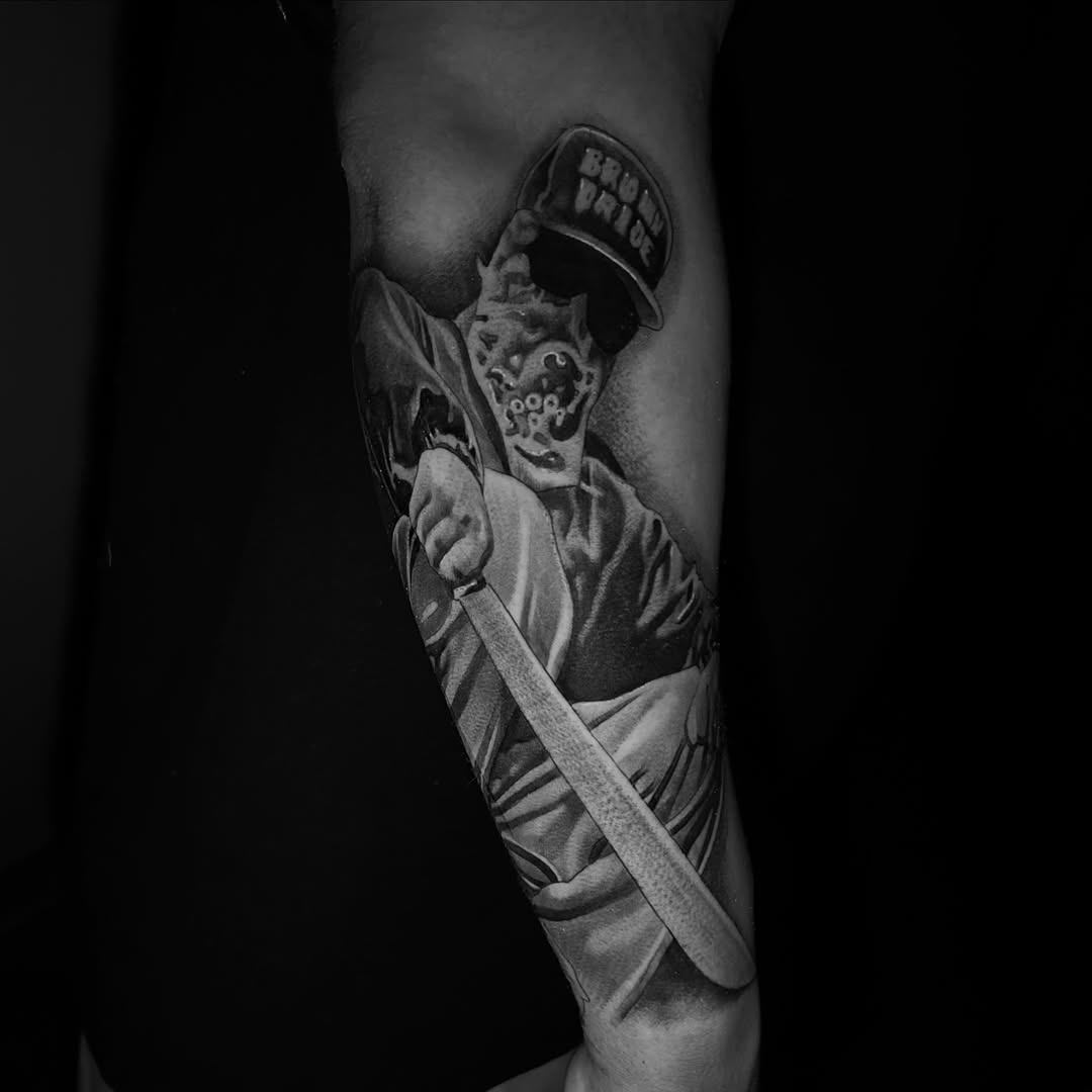 Tattoo by @acruz_707 — black_and_grey, realism