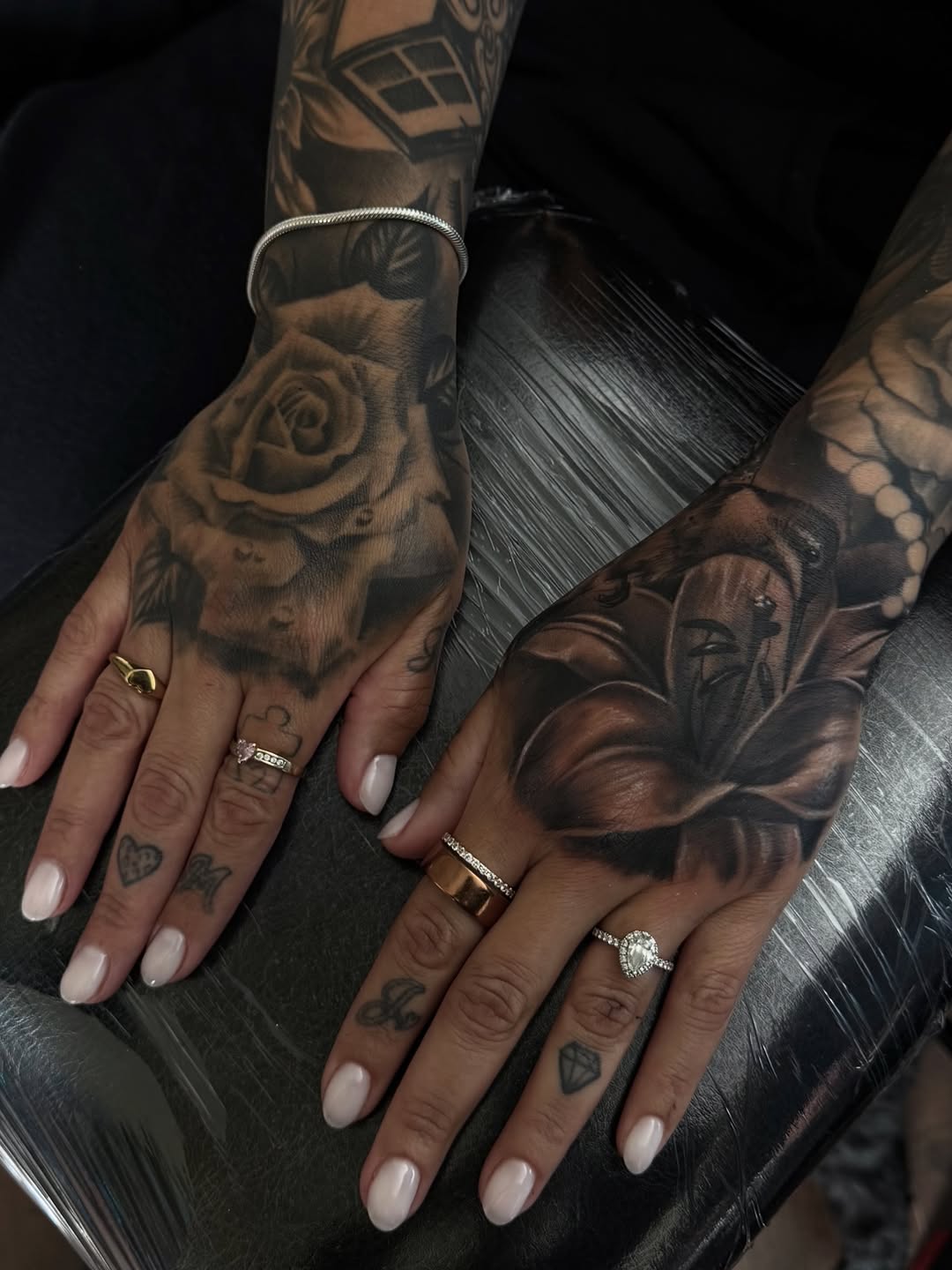 Tattoo by @babygirltat2 β black_and_grey, realism