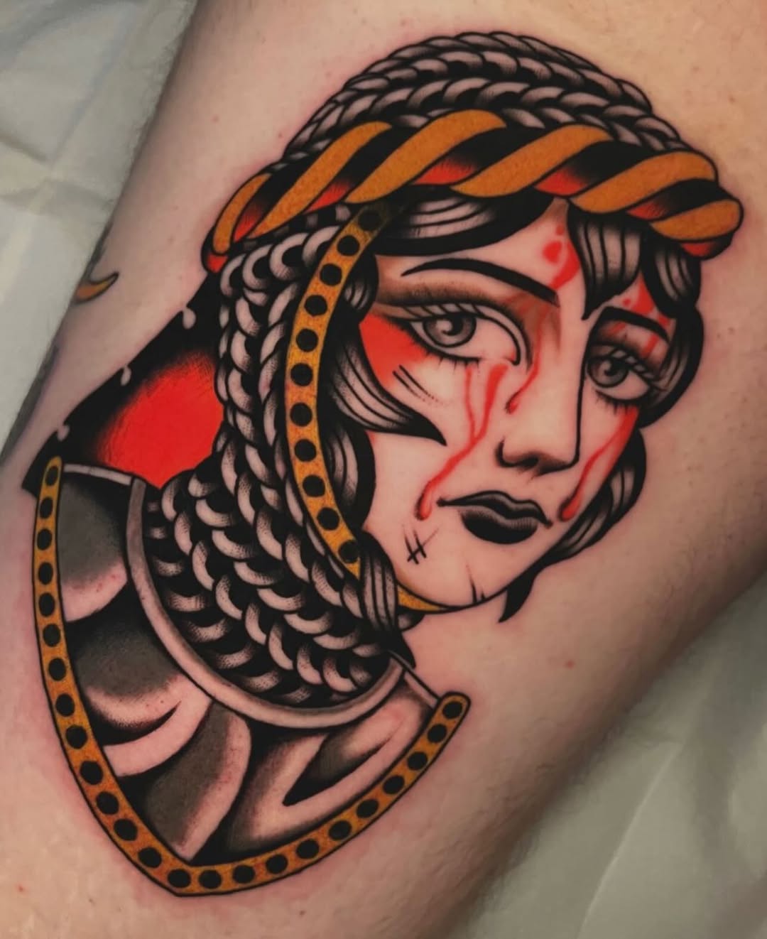 Tattoo by @haileytattooer — american_traditional