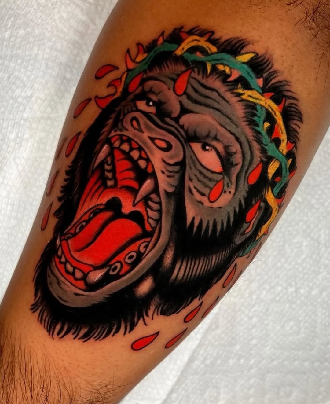 Tattoo by @haileytattooer — american_traditional, neo_traditional