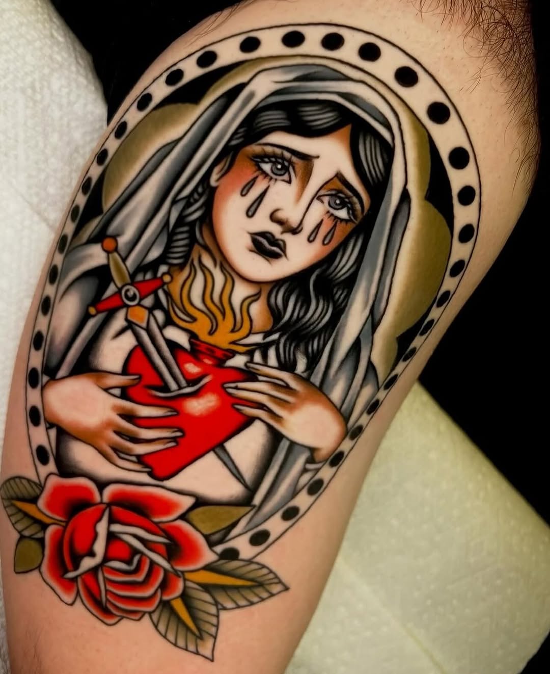 Tattoo by @haileytattooer — american_traditional
