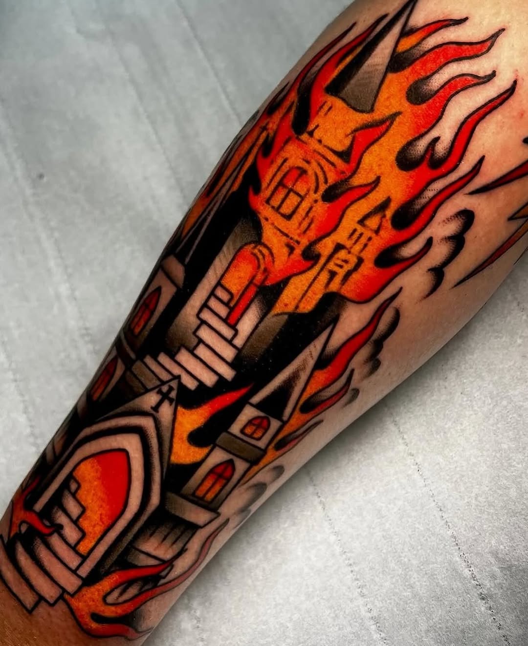 Tattoo by @haileytattooer — american_traditional