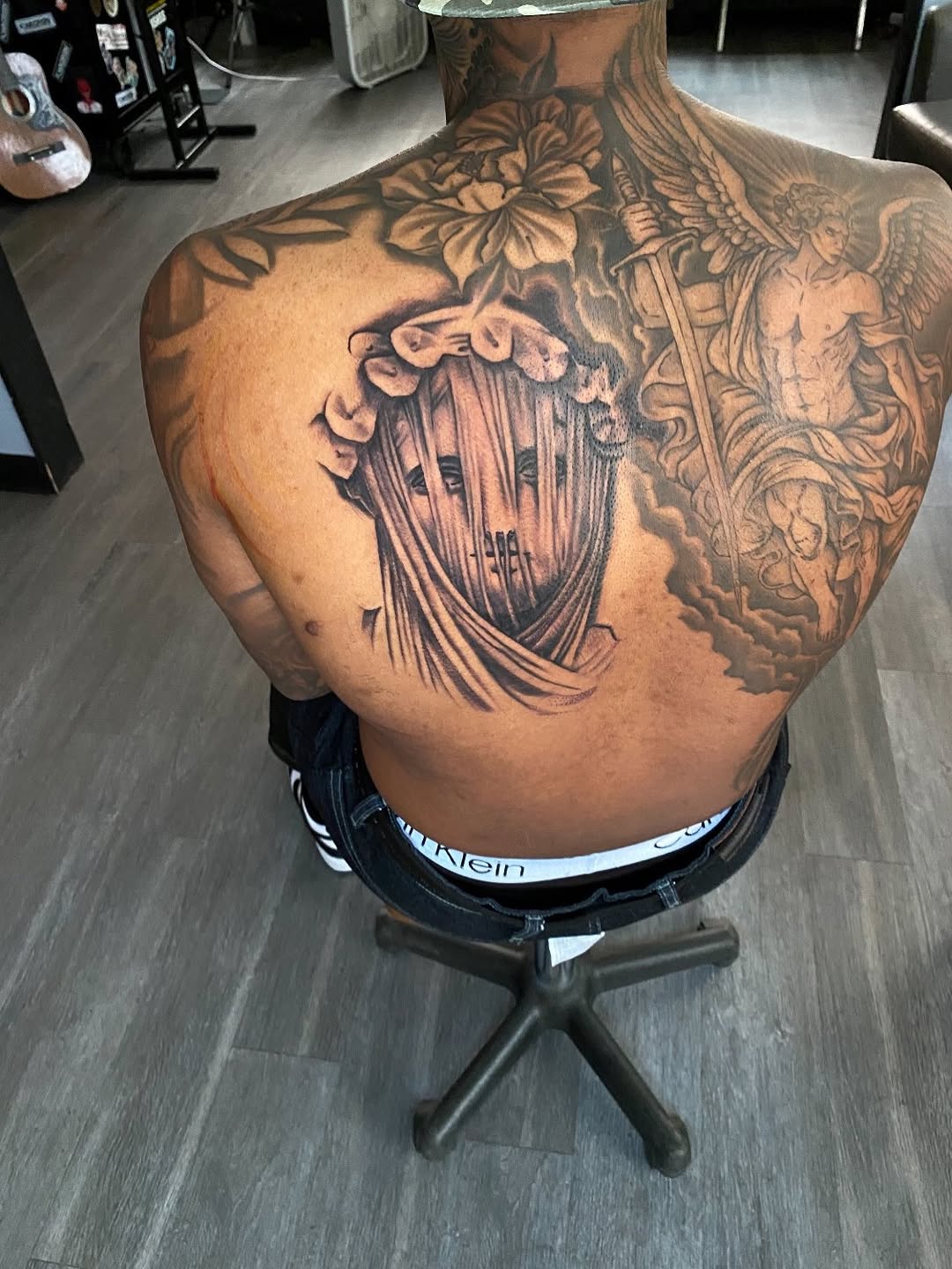 Tattoo by @stilmore_soulz — realism, black_and_grey