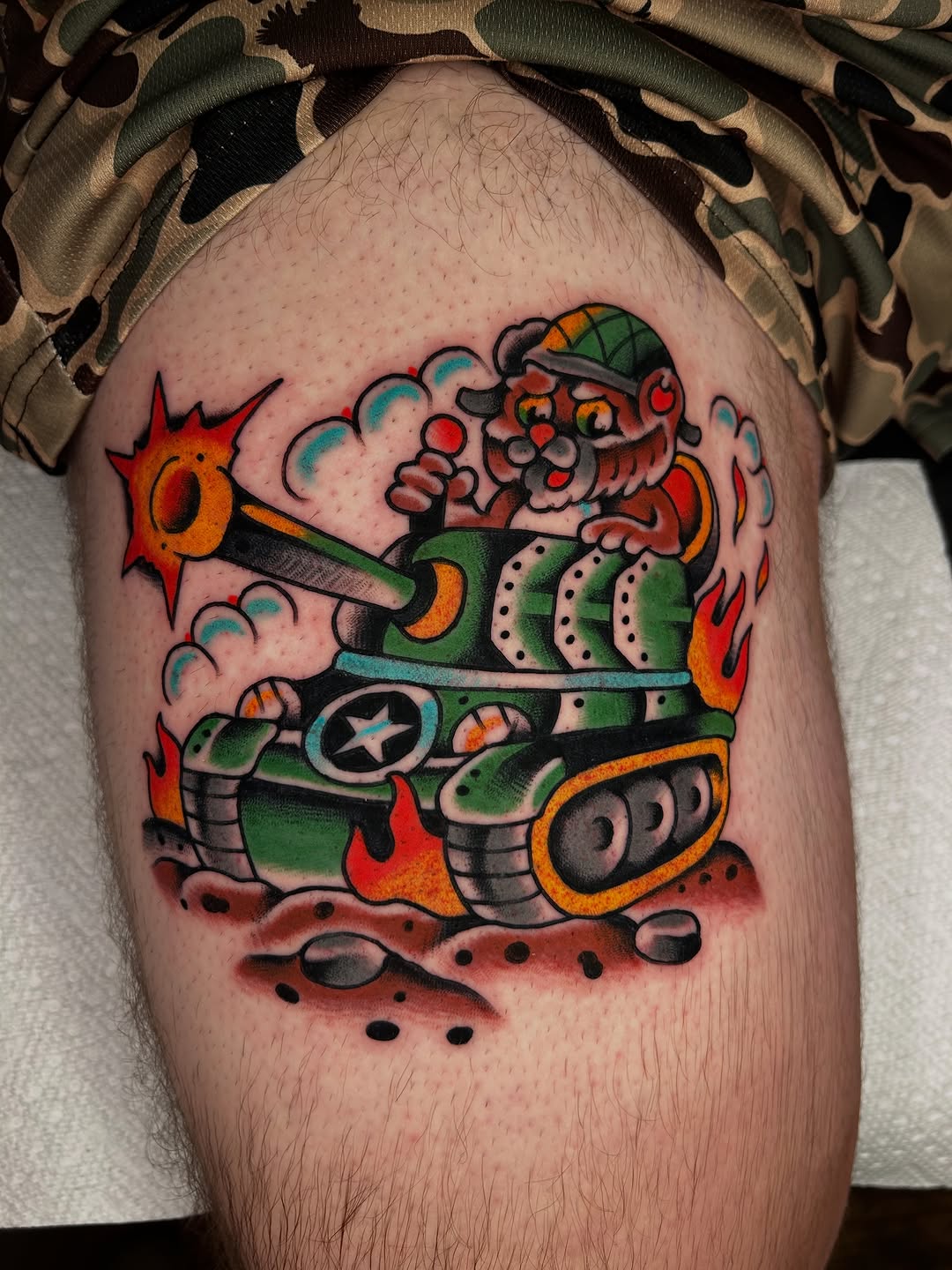 Tattoo by @kit.creates โ american_traditional