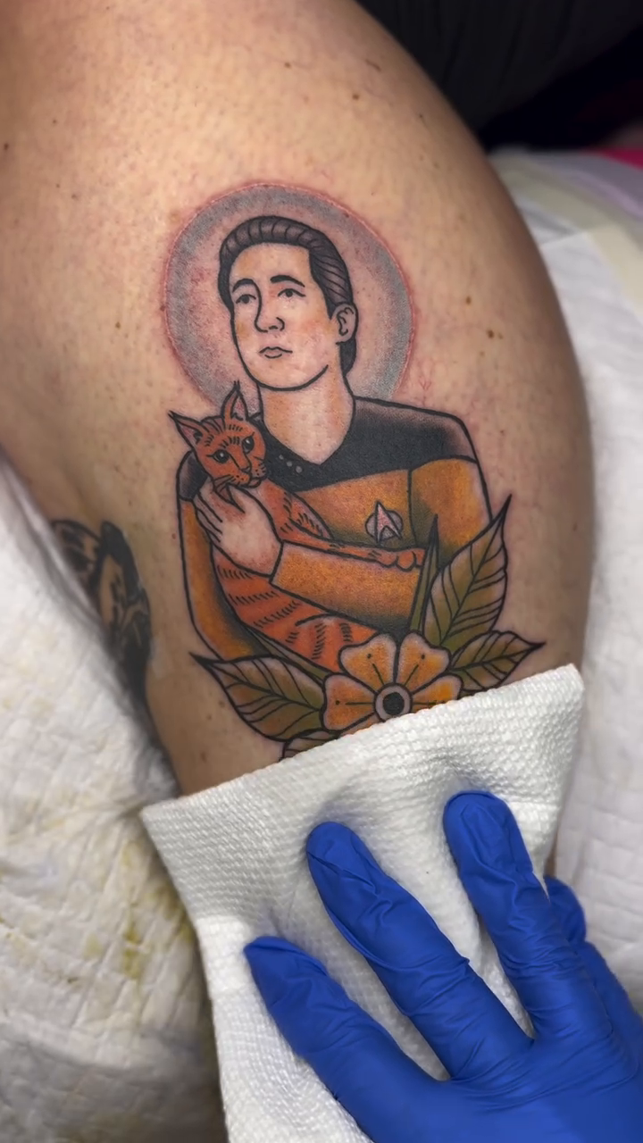 Tattoo by @minxxytattoos — neo_traditional, realism