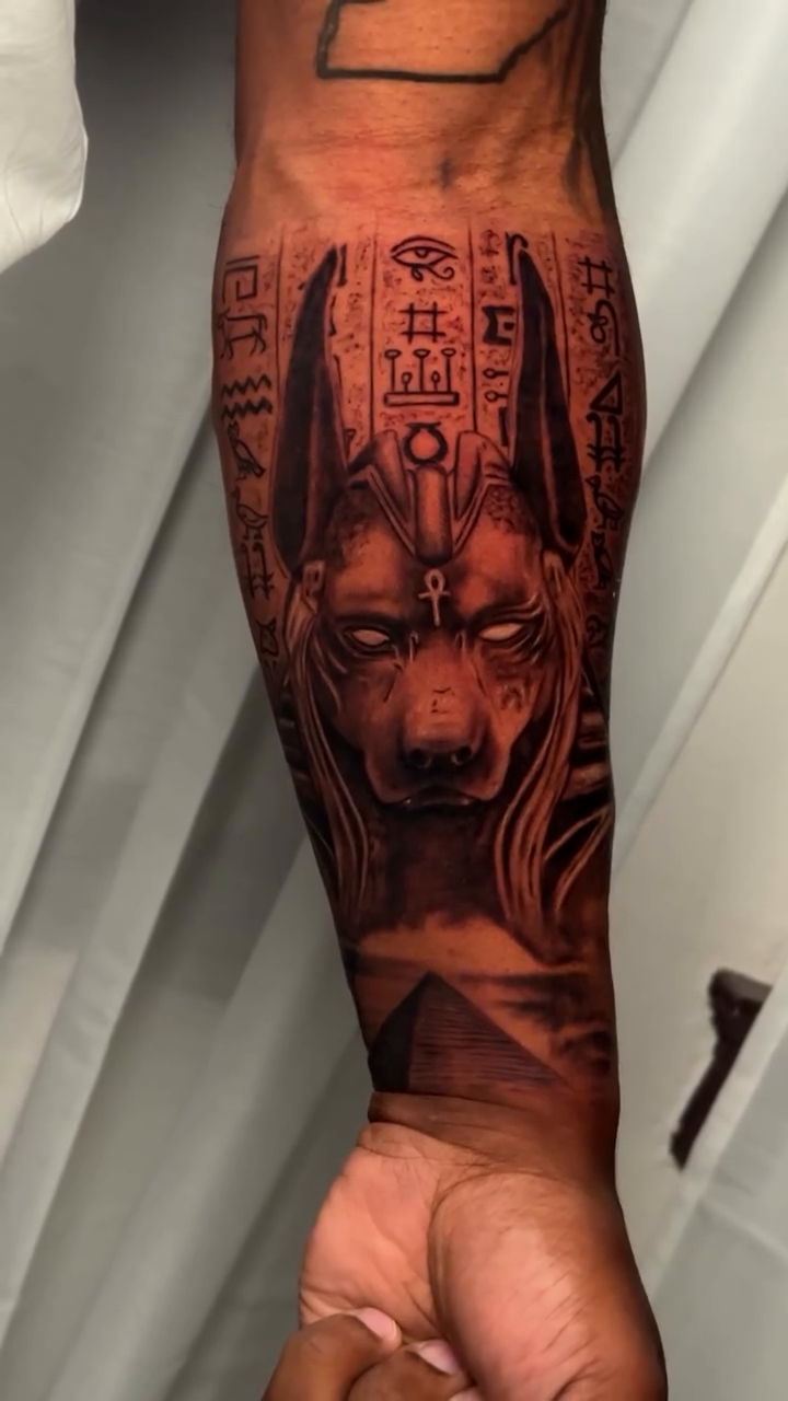 Tattoo by @luees___ — dark_realism, black_and_grey