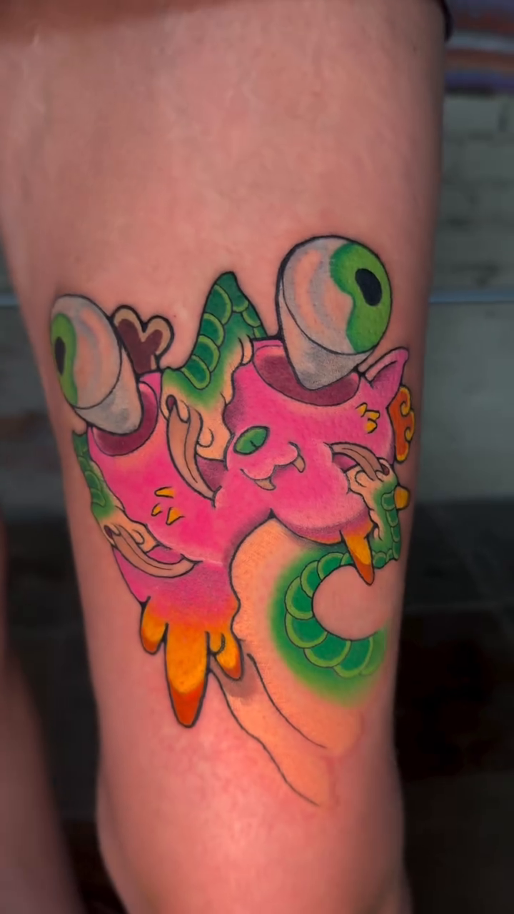 Tattoo by @solarsilas — new_school