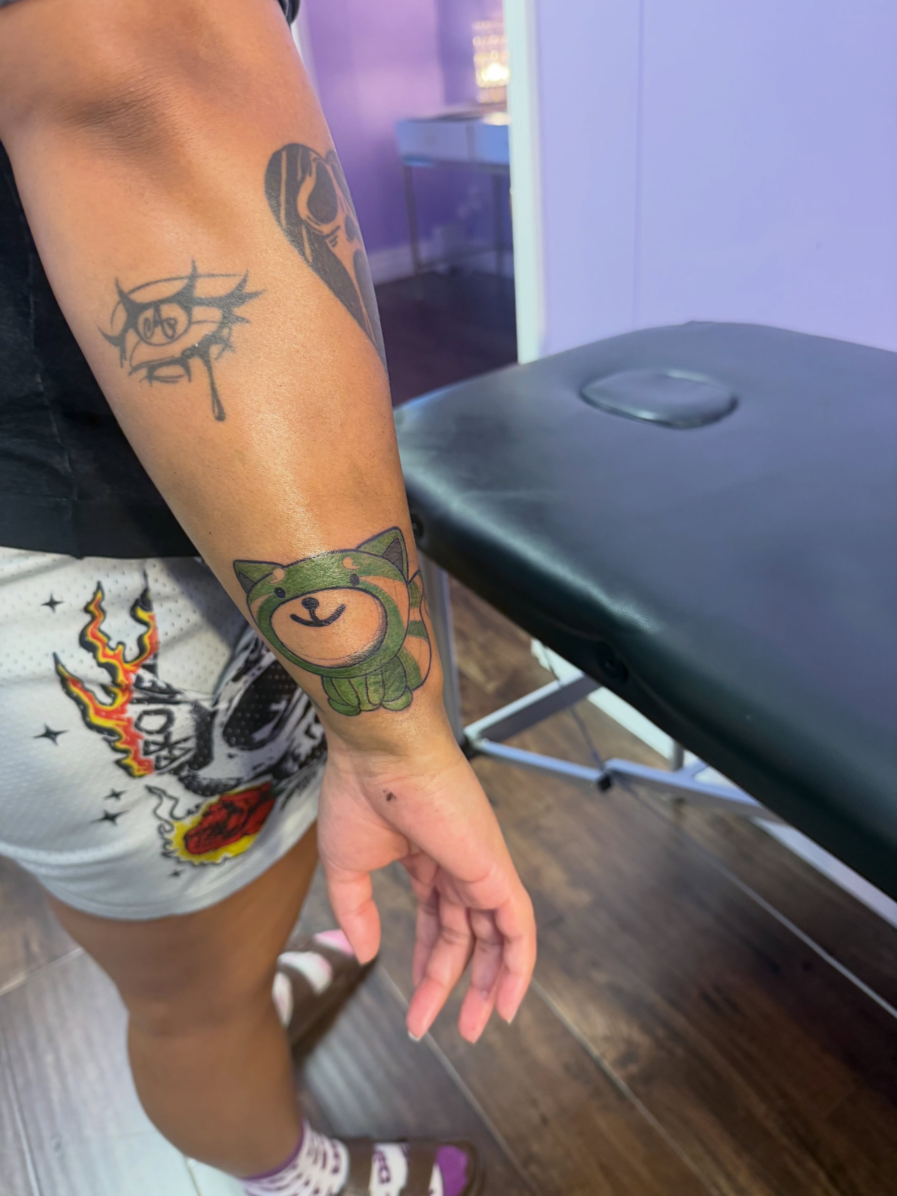 Tattoo by @jaystats03 — anime