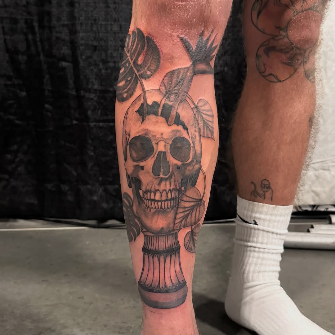 Tattoo by @inkedbybanti — realism, black_and_grey