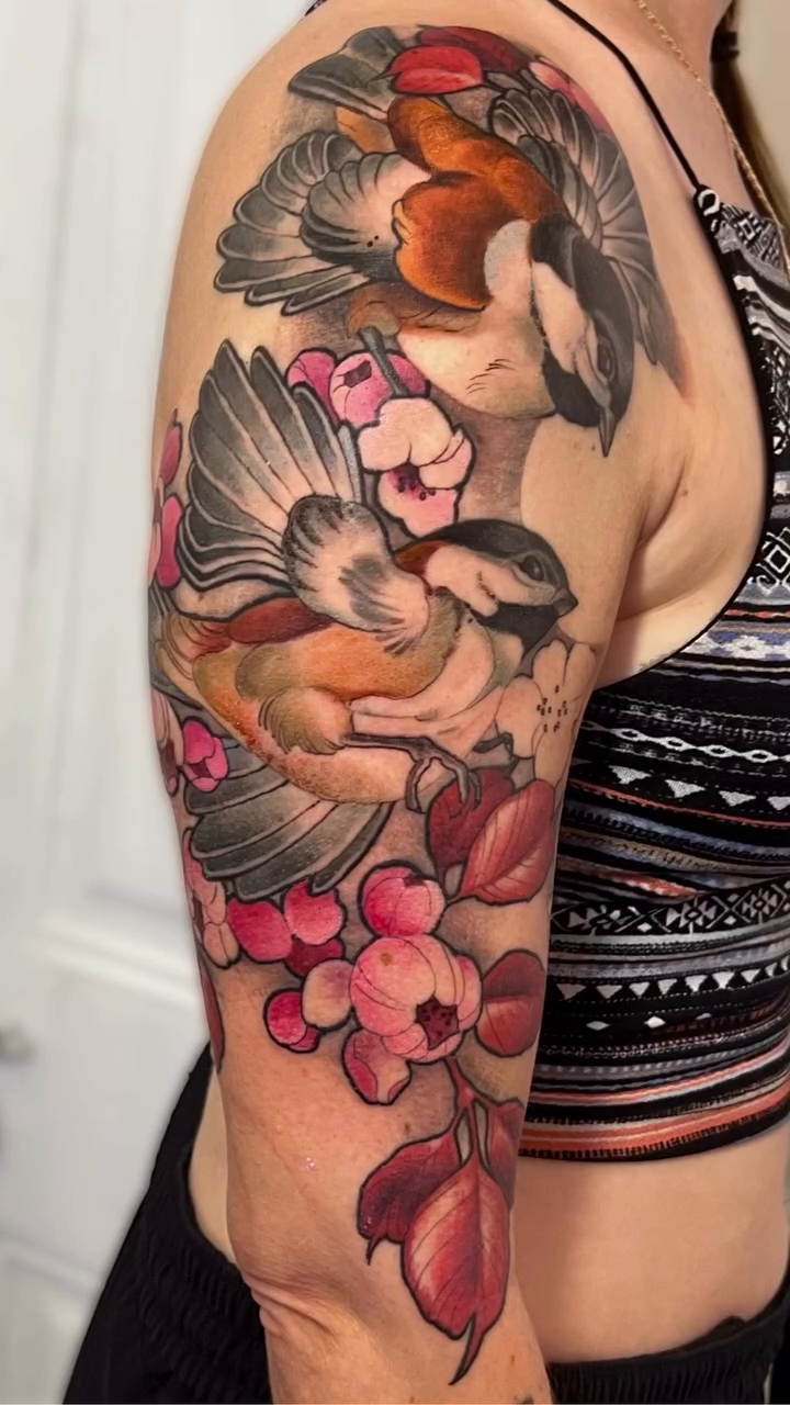 Tattoo by @authentictattoo — neo_traditional, japanese_irezumi