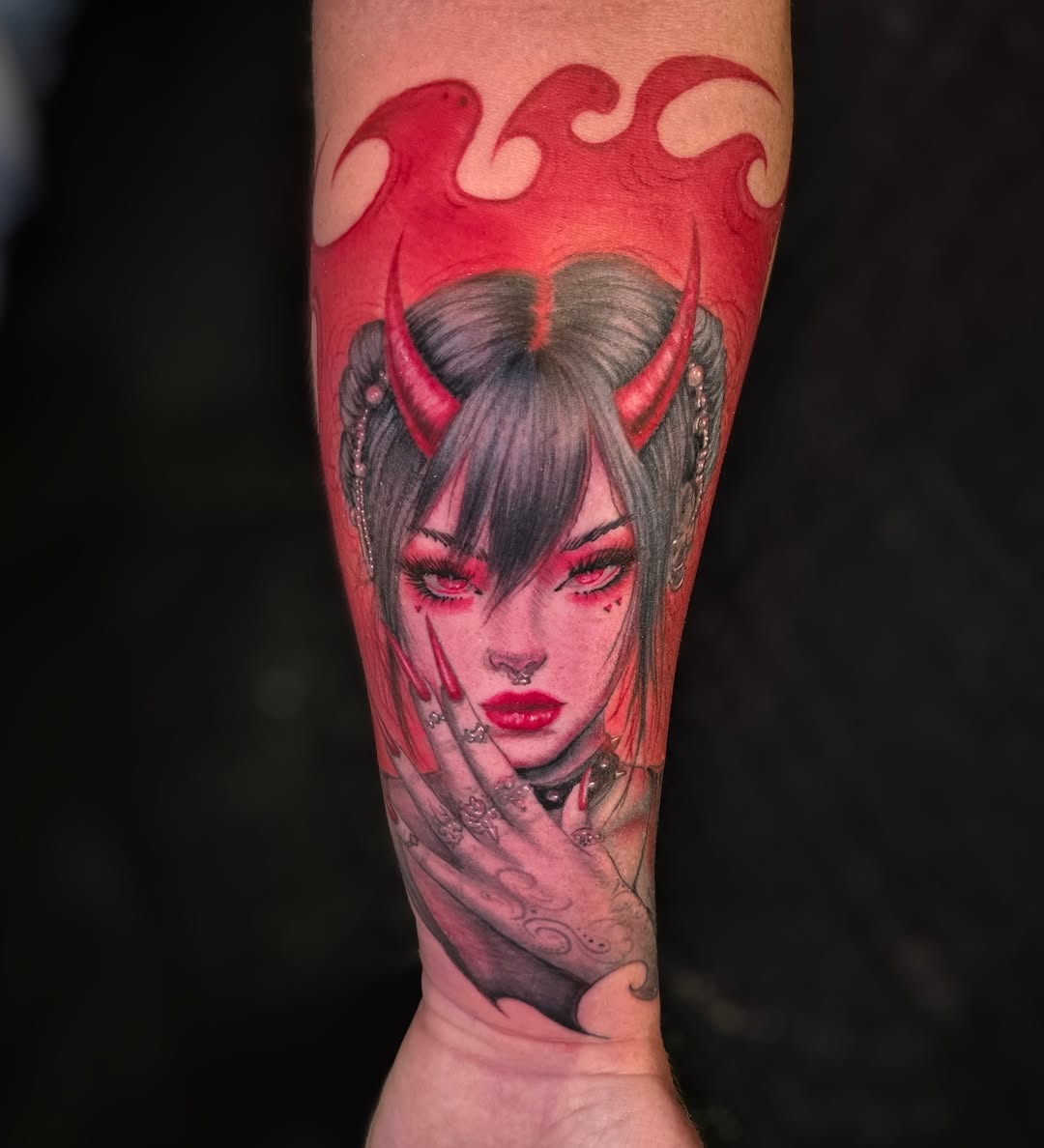 Tattoo by @brytrue_tattoo — realism, dark_realism