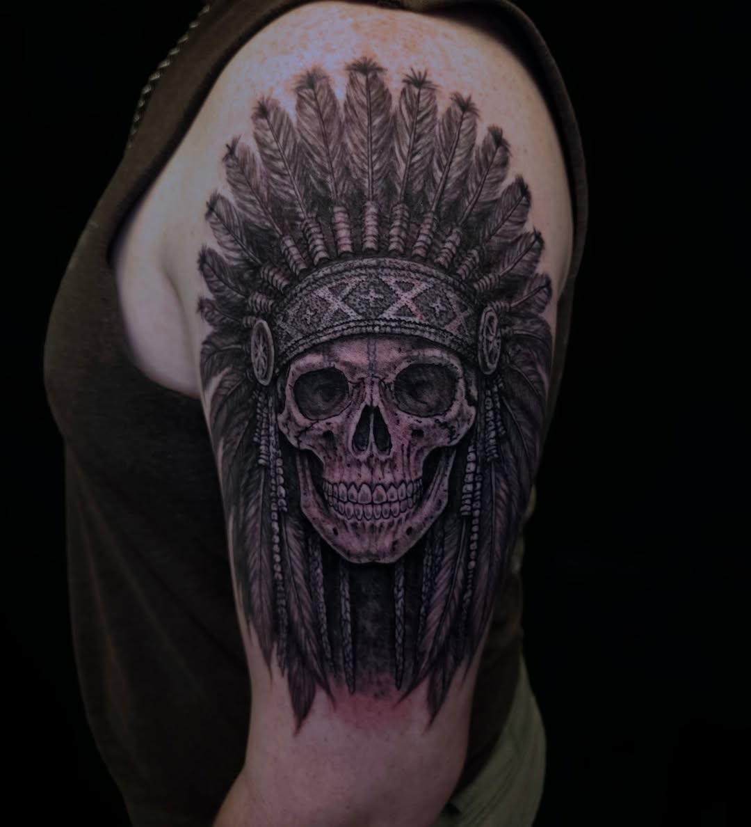 Tattoo by @brytrue_tattoo — realism, black_and_grey