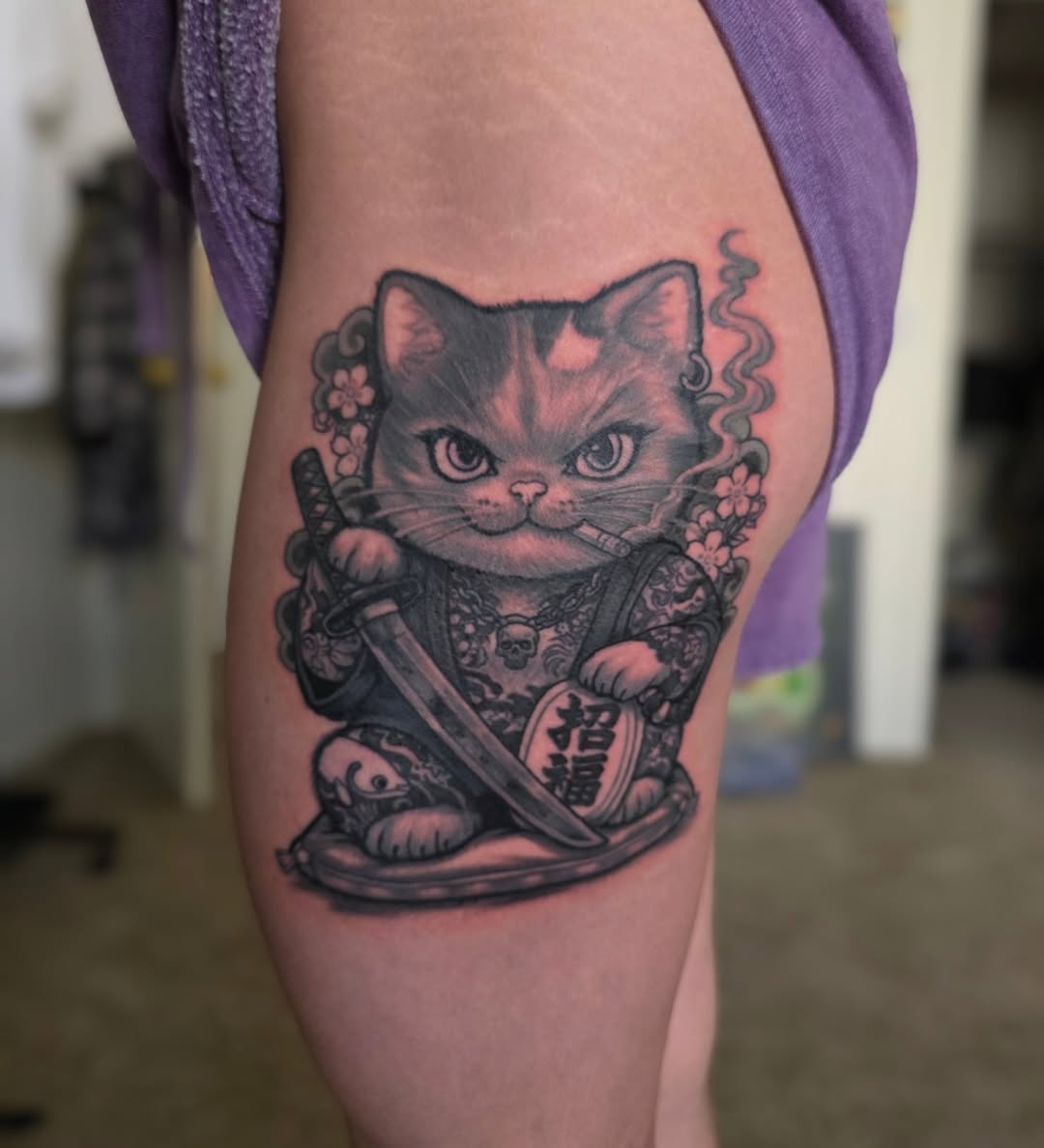 Tattoo by @brytrue_tattoo — realism, japanese_irezumi