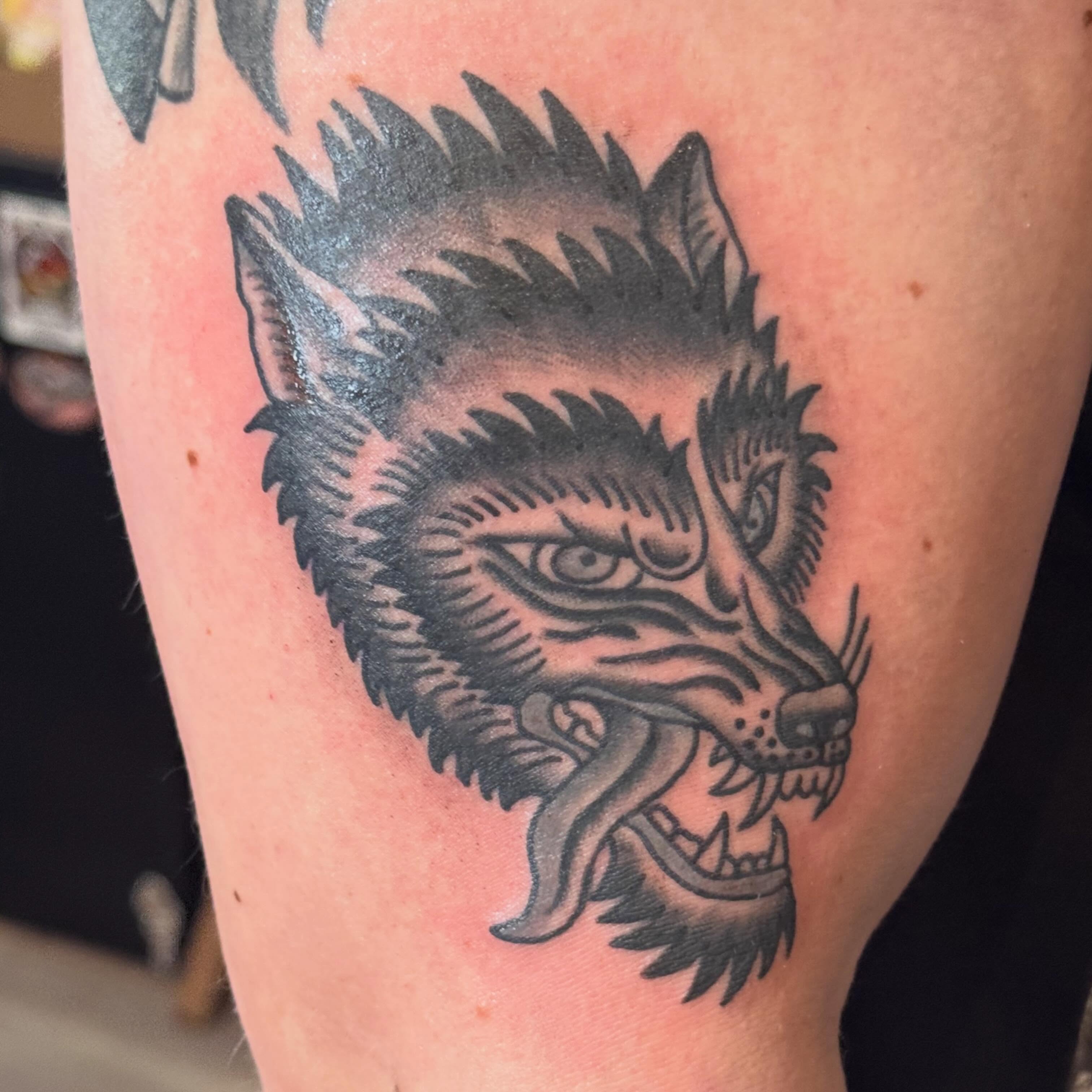 Tattoo by @summerthymetattoo — black_and_grey