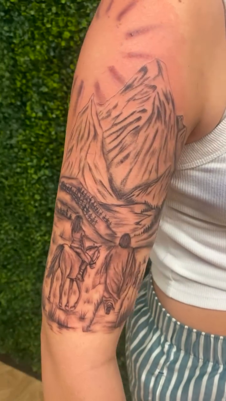 Tattoo by @turnuptulip — realism, black_and_grey