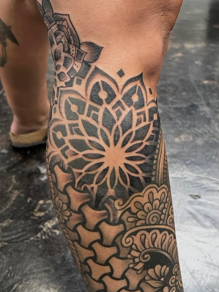 Tattoo by @snakeeyes7six — geometric, ornamental