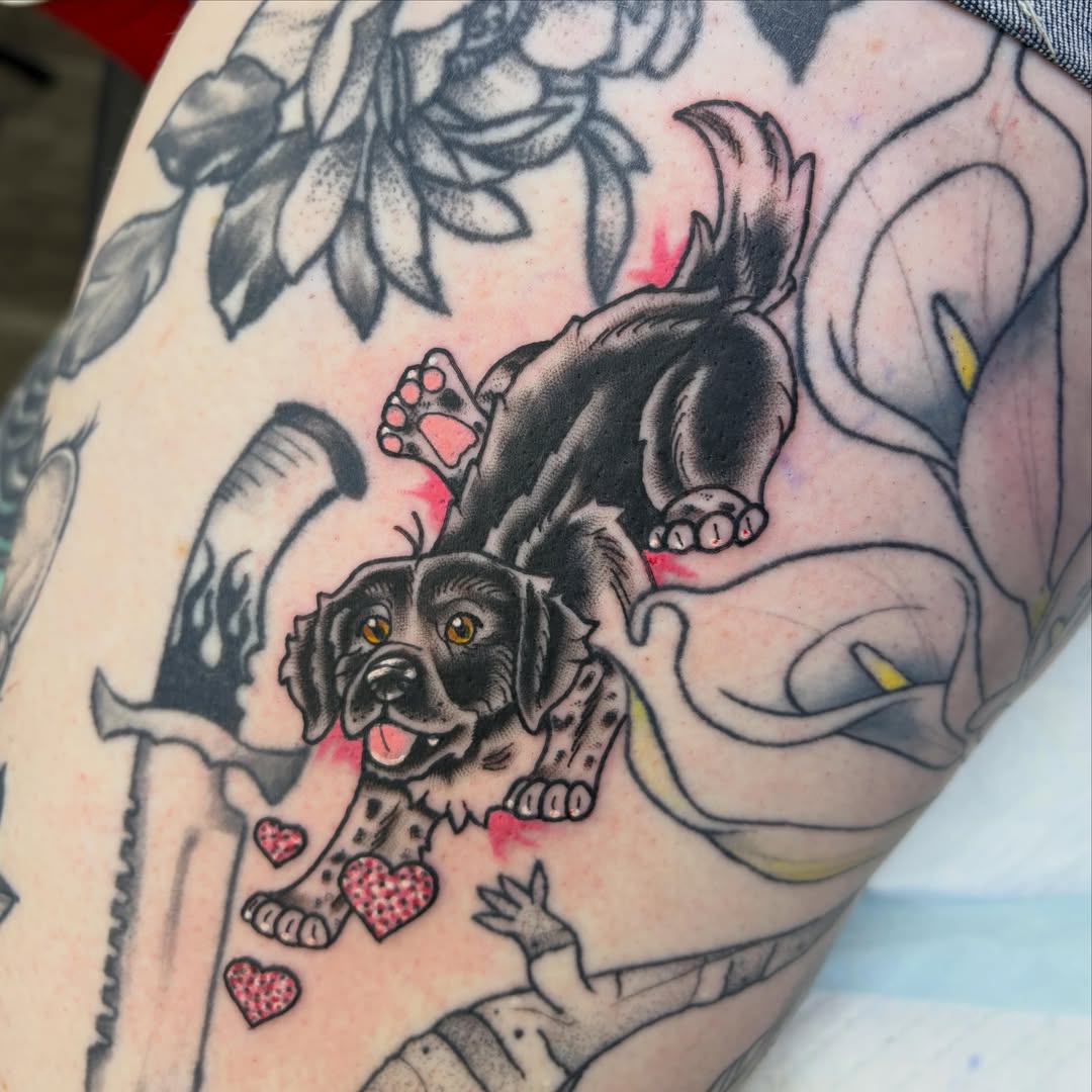 Tattoo by @haileyhermo — dotwork, realism