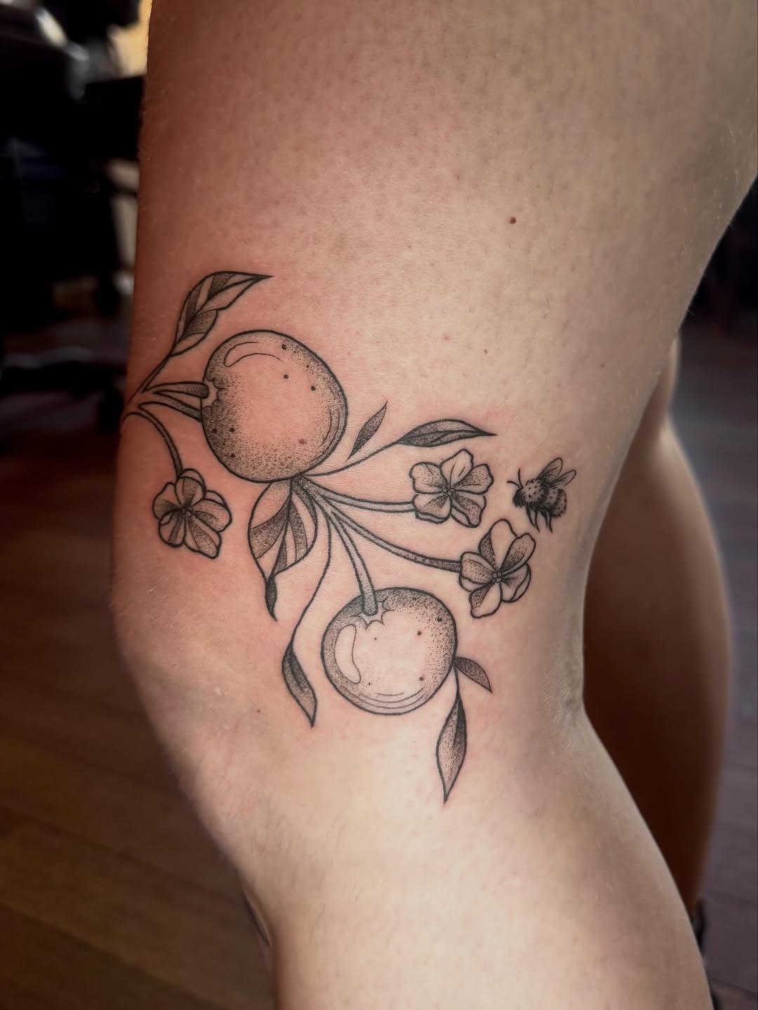 Tattoo by @morgue.in.tattoos — fine_line, dotwork