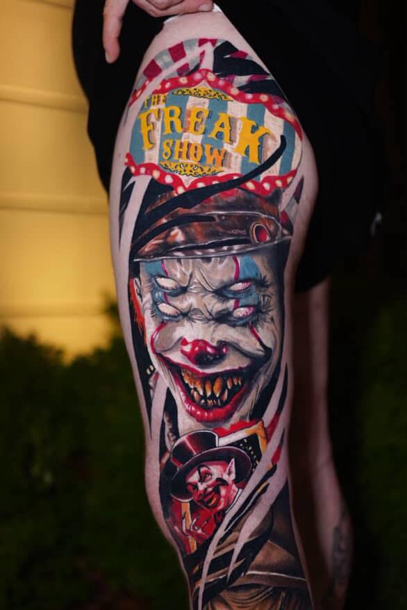 Tattoo by @zac_inkd — realism, dark_realism