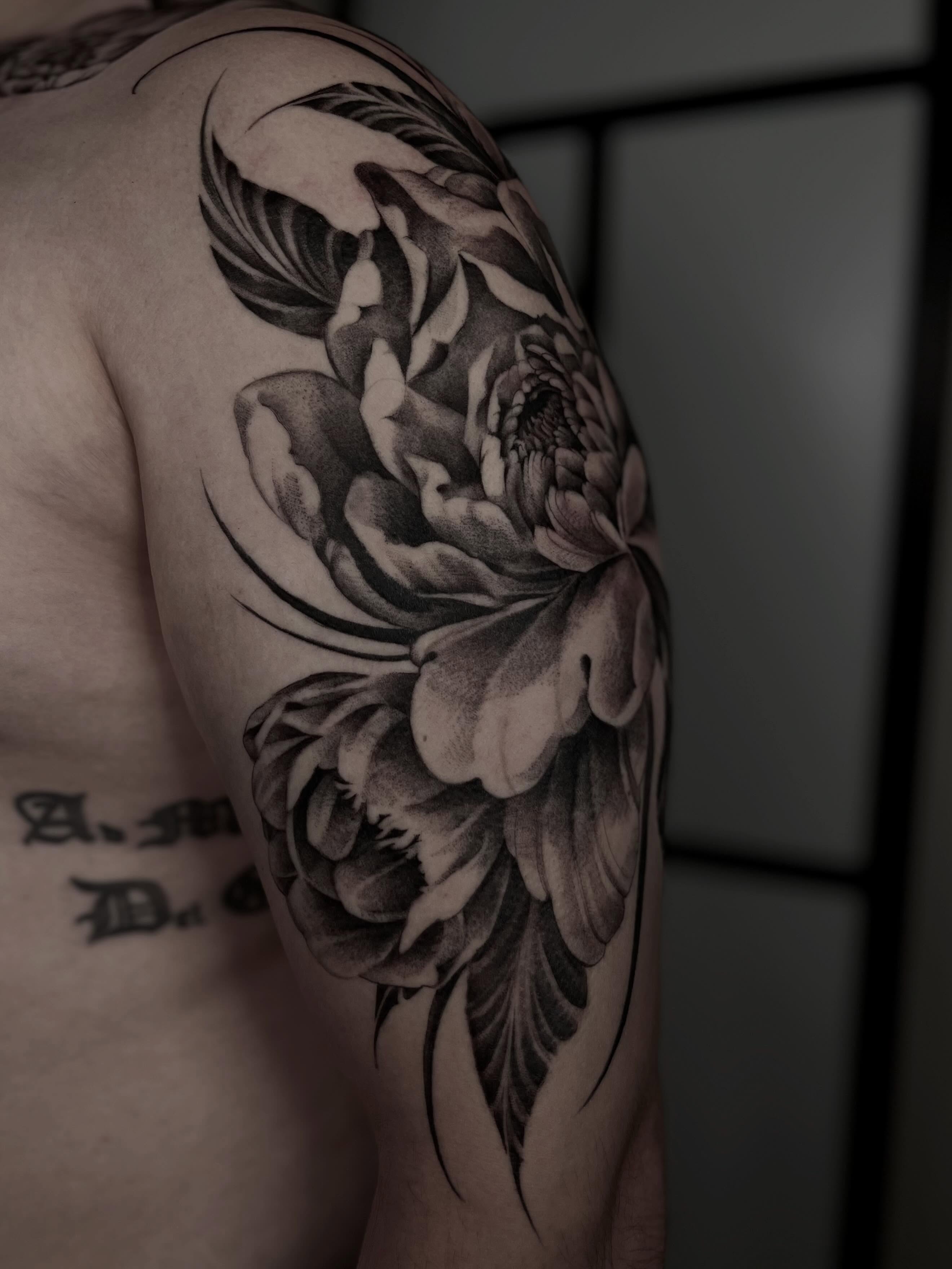 Tattoo by @micah_mariah — black_and_grey, realism