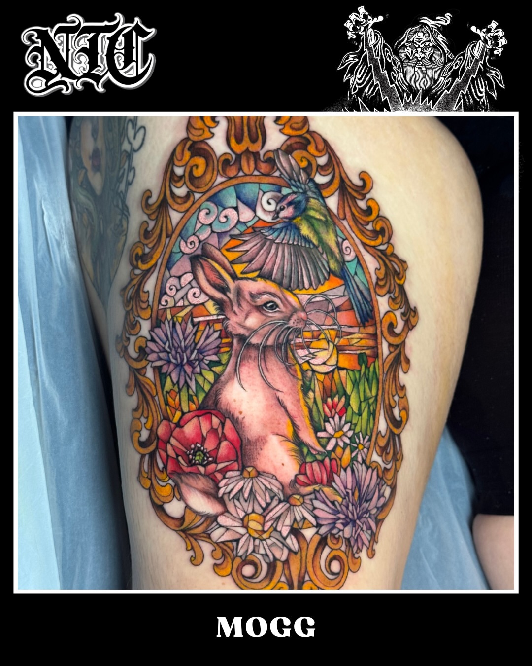 Tattoo by @moggtattoo β illustrative, ornamental