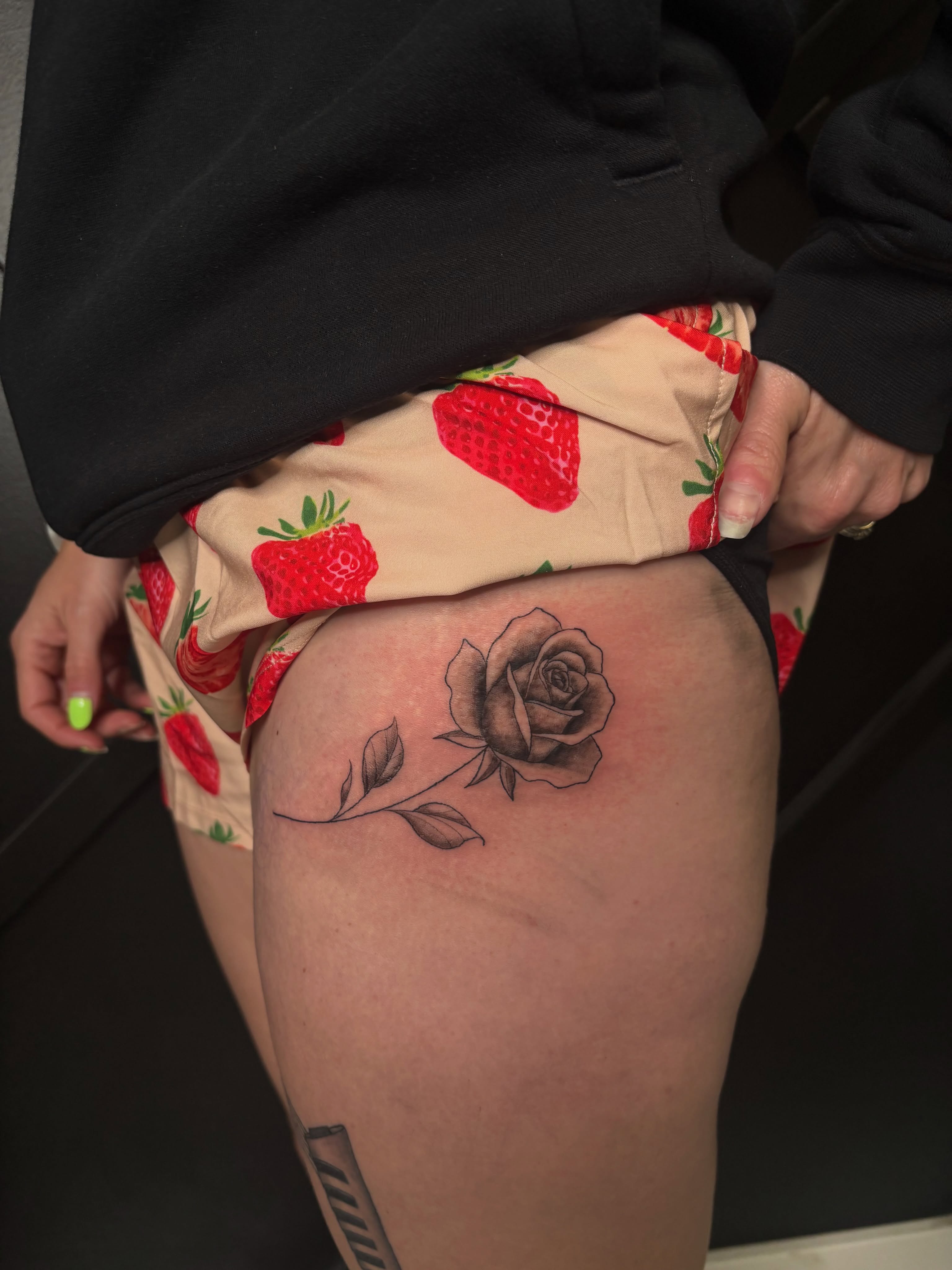 Tattoo by @colourblindtattoo — black_and_grey