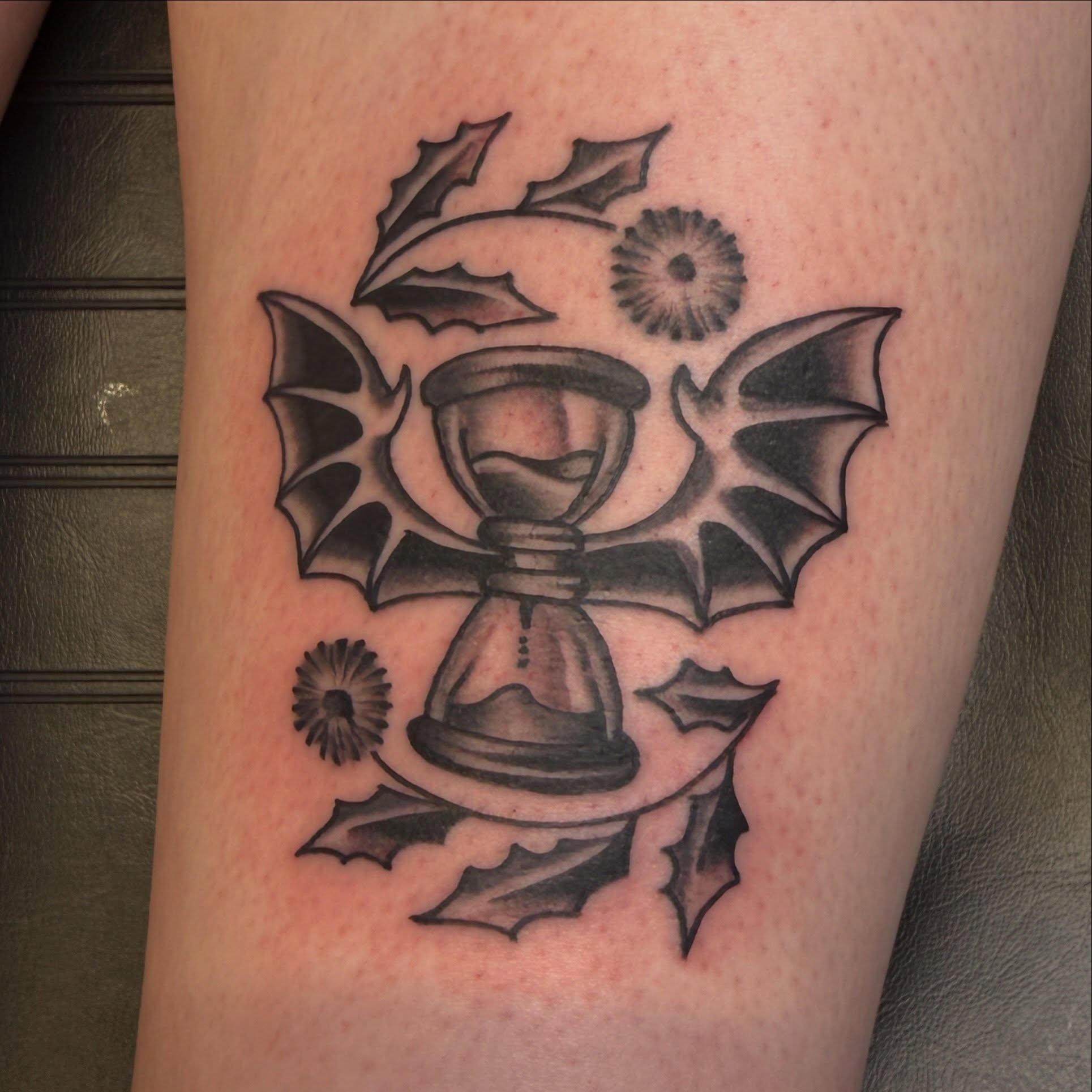 Tattoo by @seanrakos — black_and_grey