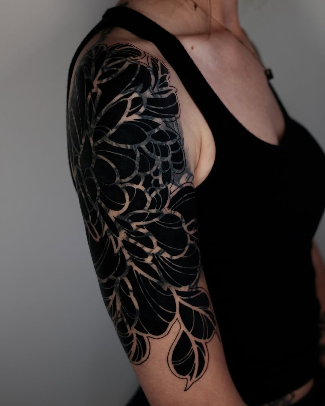 Tattoo by @sabrinawu_tattoo โ blackwork, ornamental