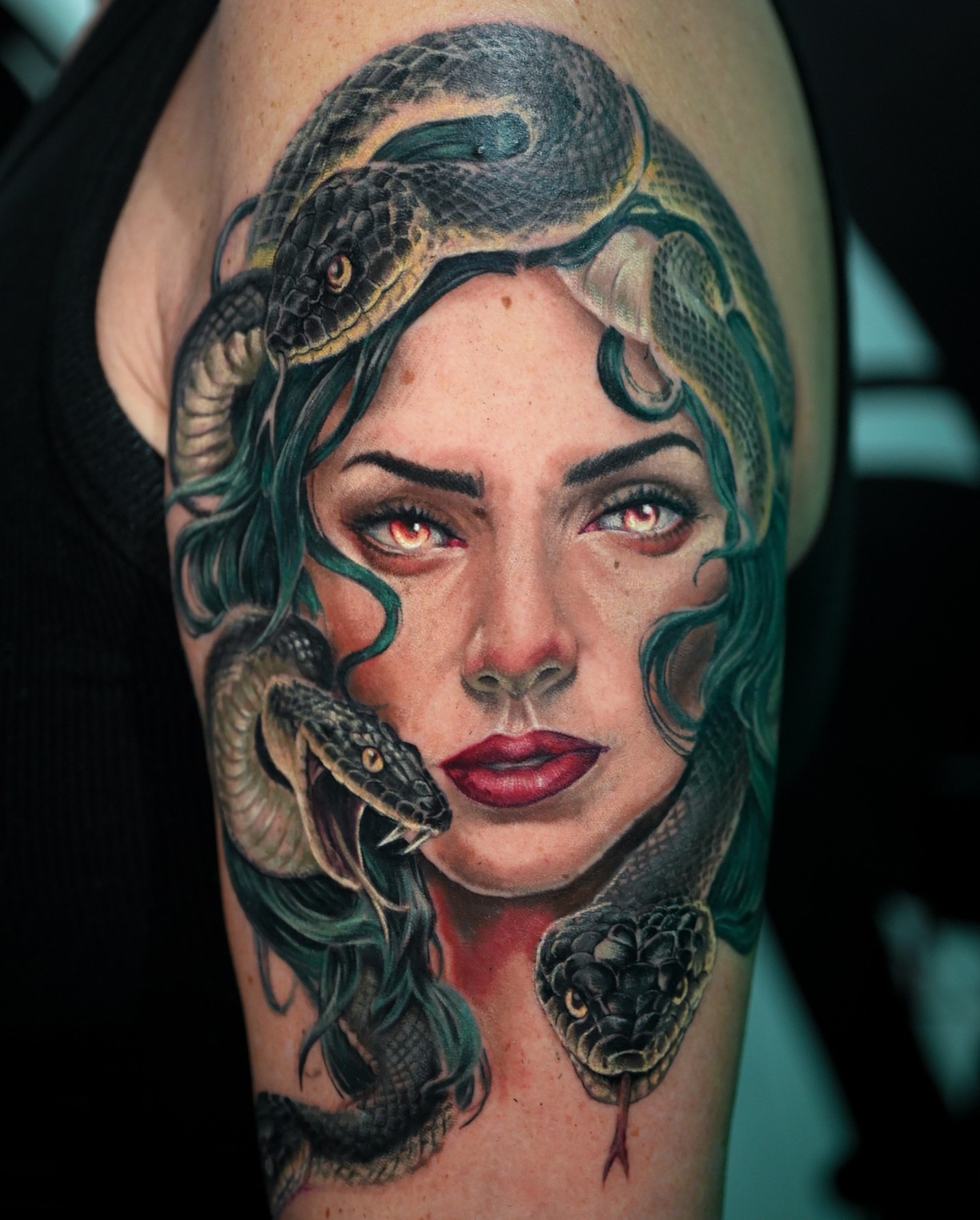 Tattoo by @banxamilli — realism, dark_realism