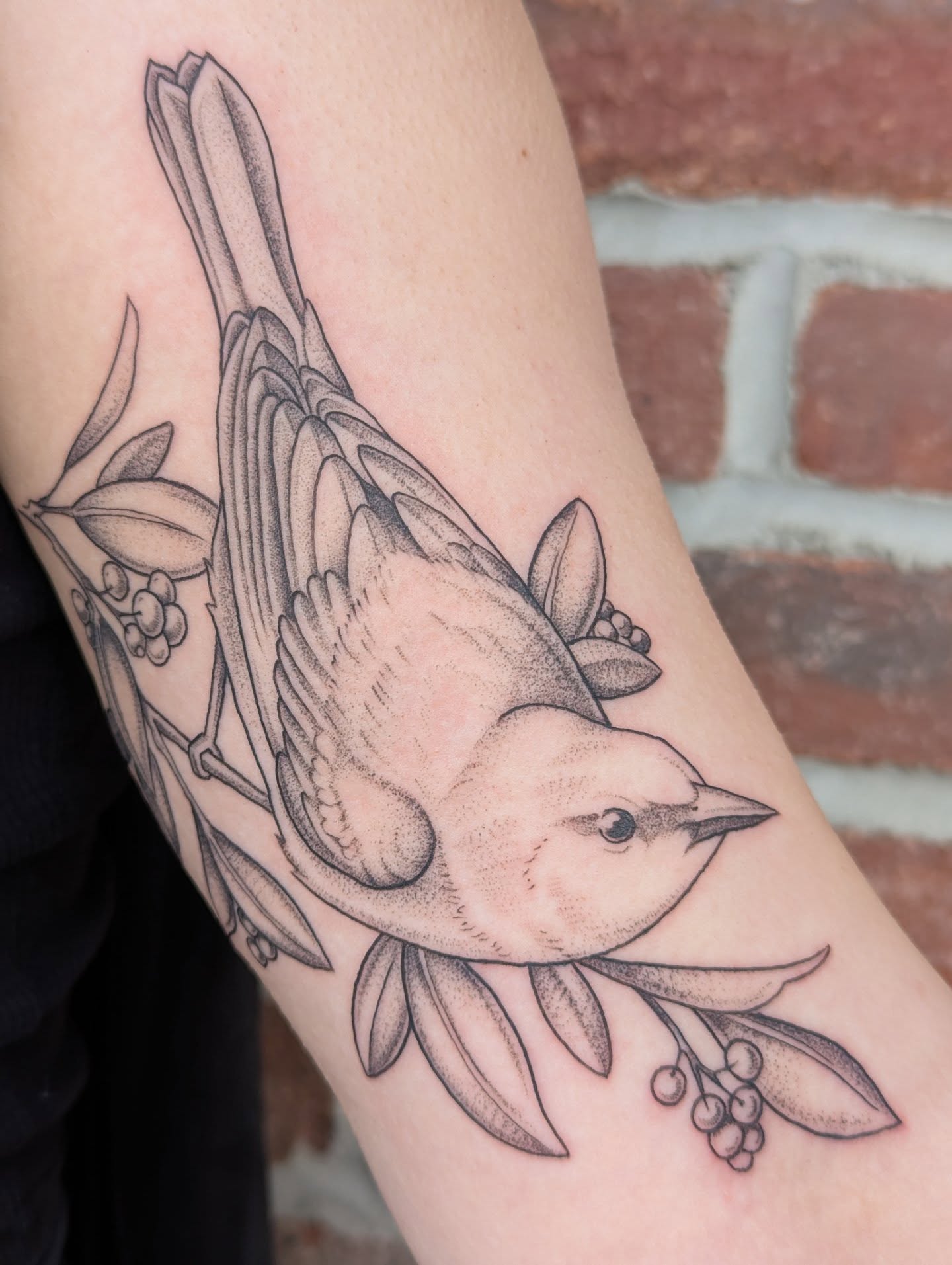 Tattoo by @colormemegantattoos โ black_and_grey