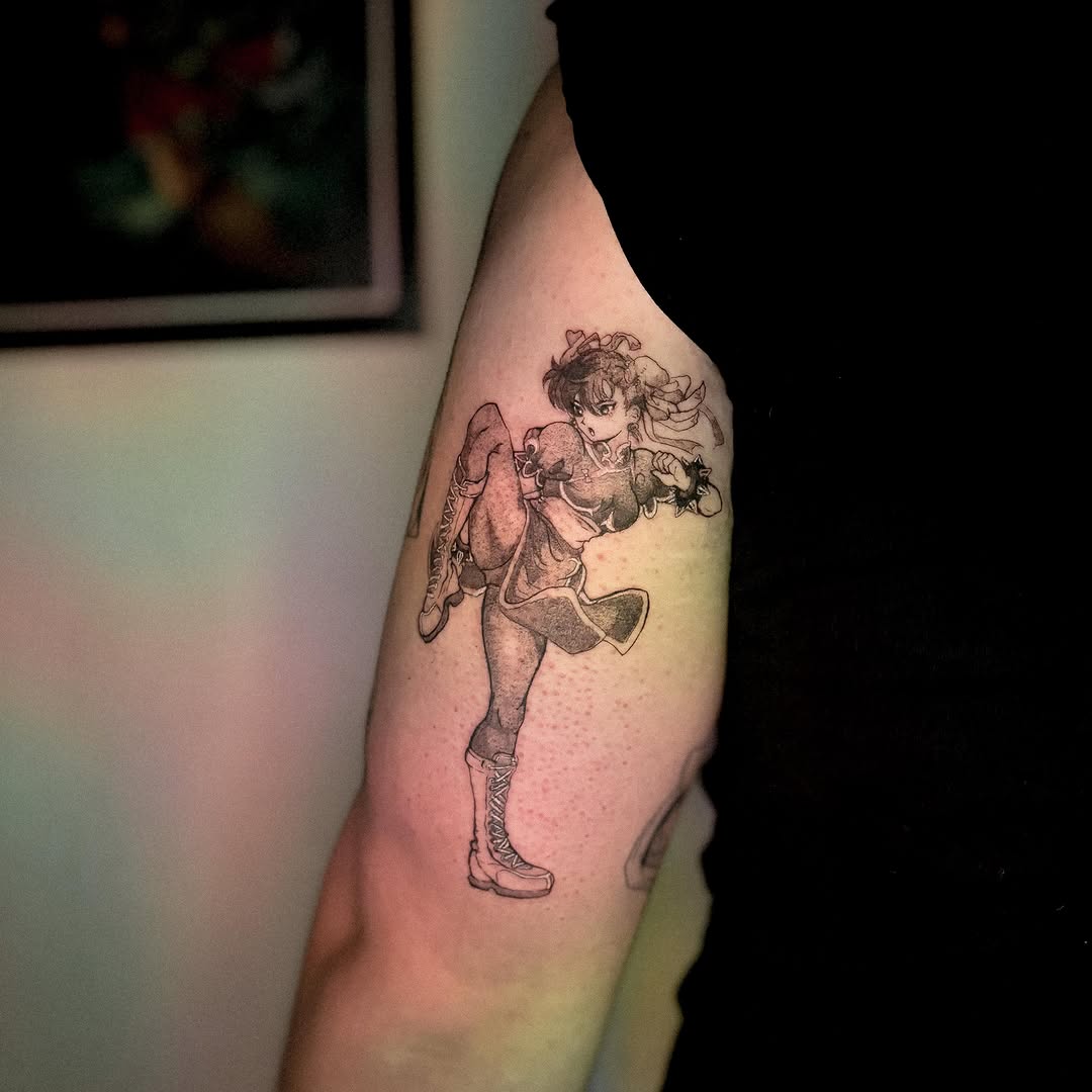 Tattoo by @jojotattooo — anime