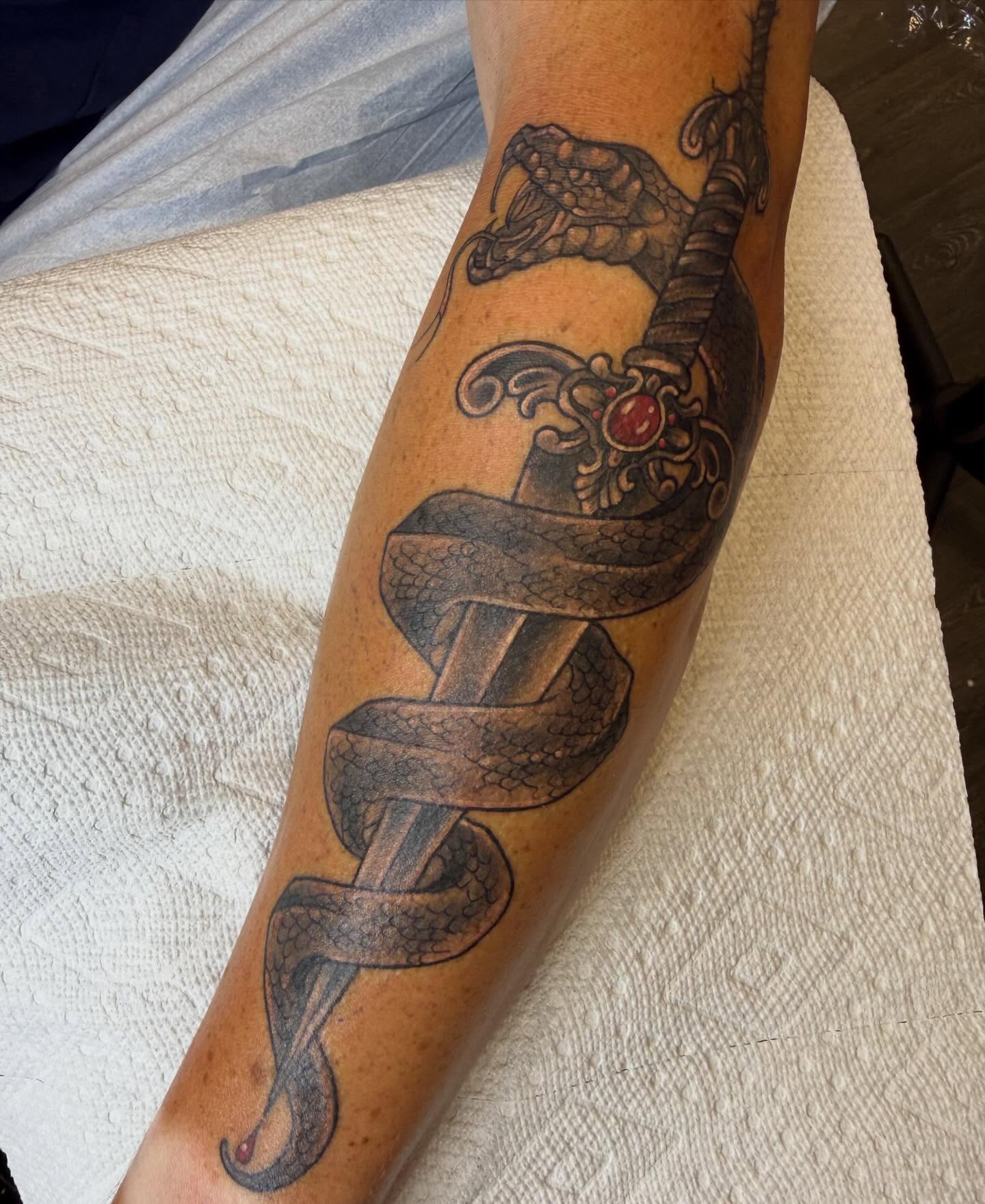 Tattoo by @arcanum.fae.tattoos — black_and_grey, realism