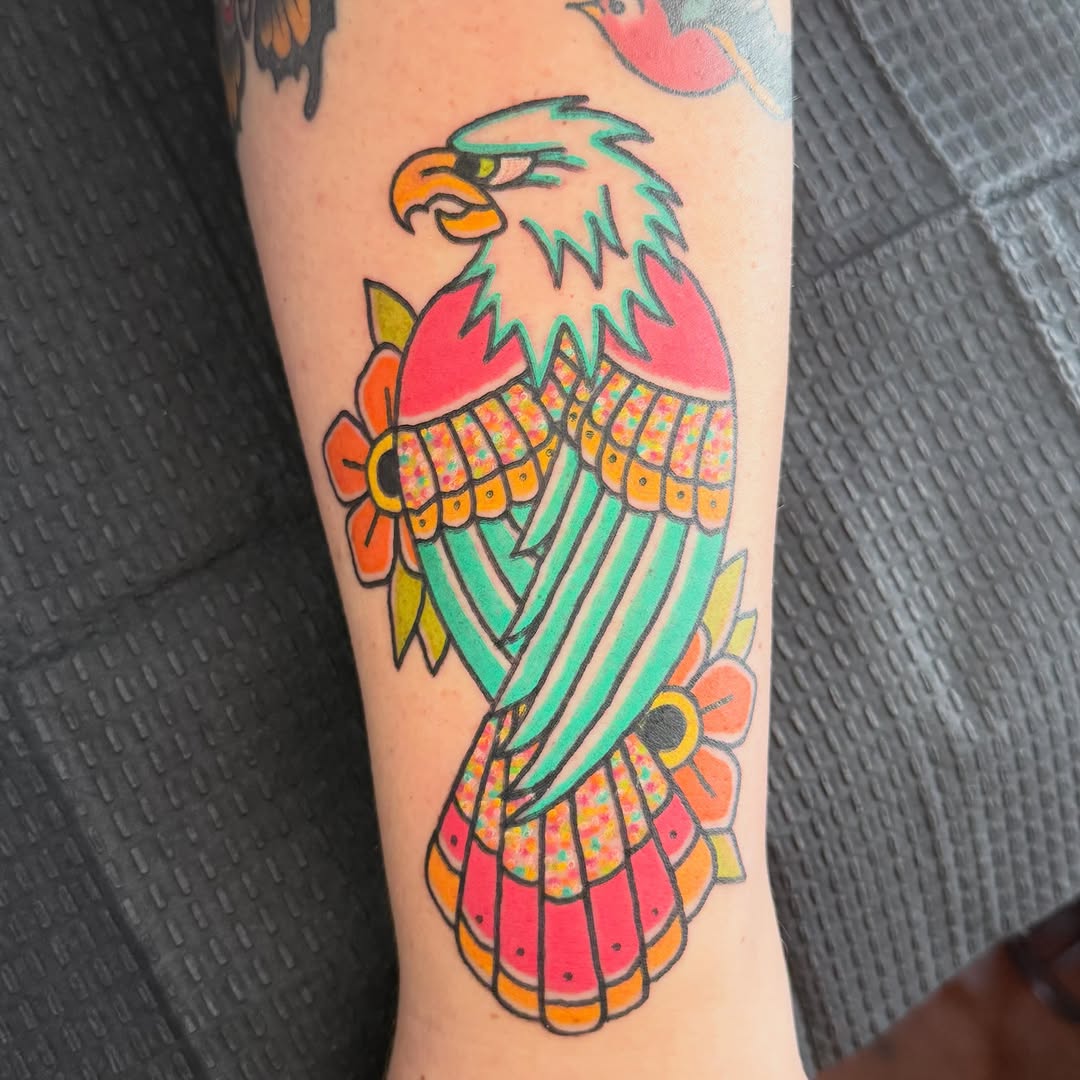 Tattoo by @badgaltattoos β american_traditional