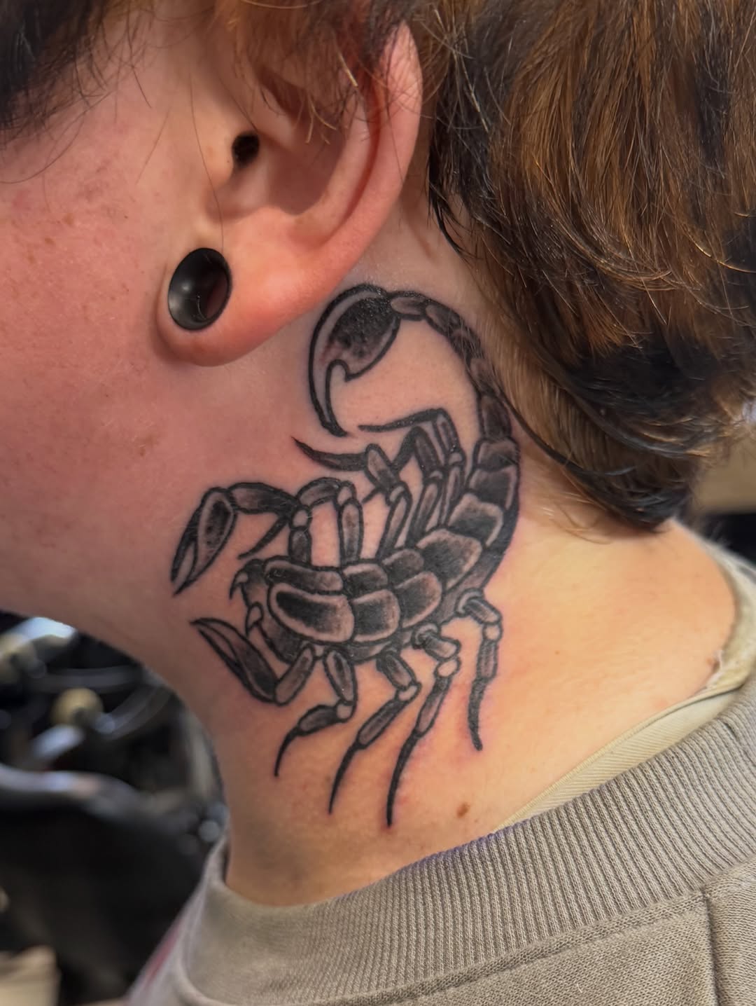 Tattoo by @dontattooer — black_and_grey, realism