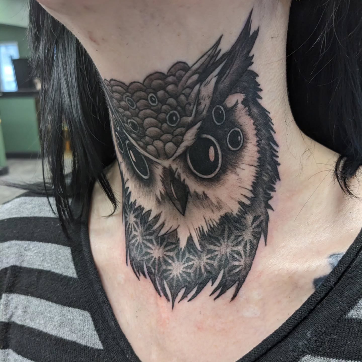 Tattoo by @infinite_enigma — black_and_grey, realism