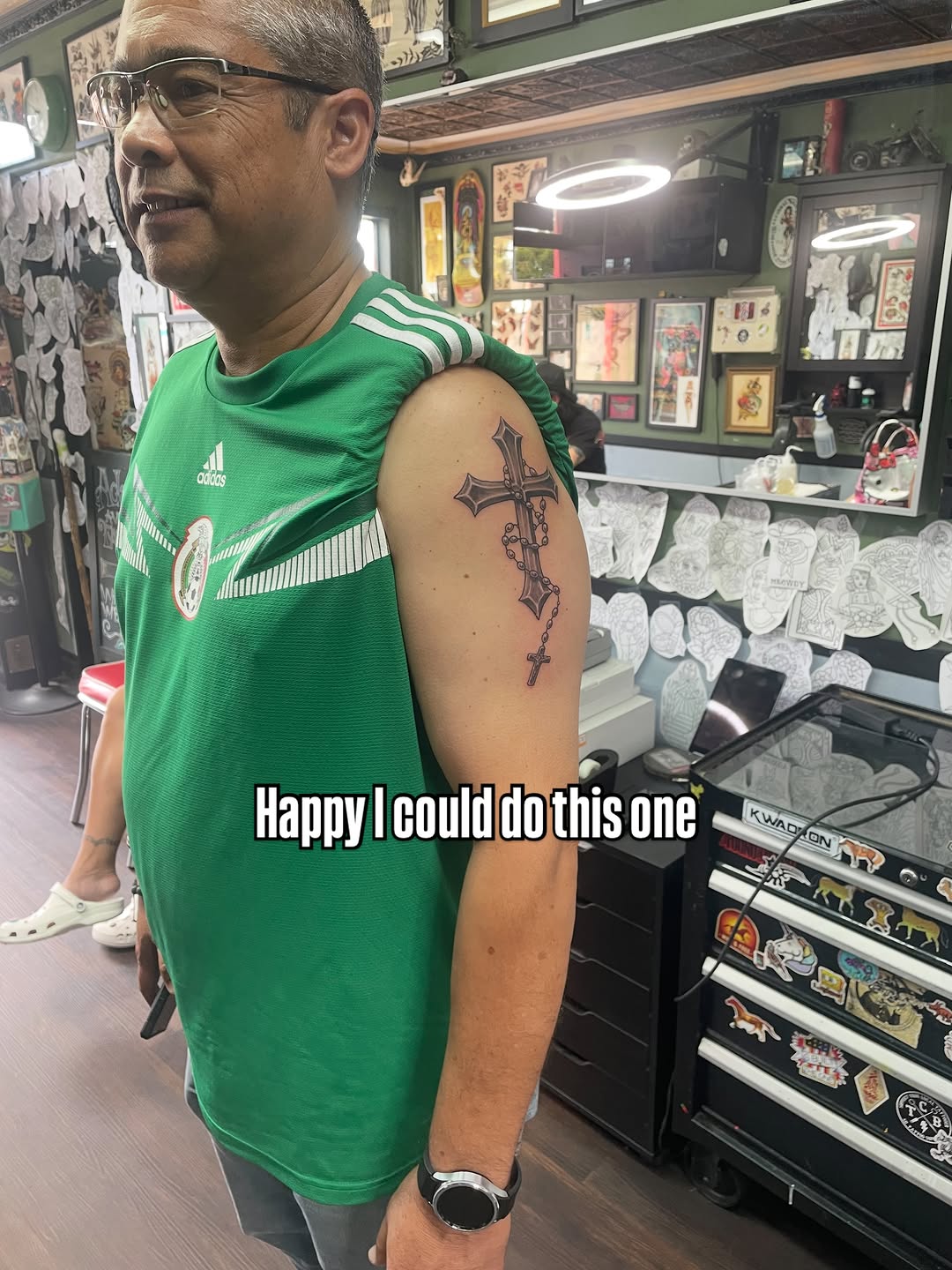 Tattoo by @chrisreedtattoos — black_and_grey, realism
