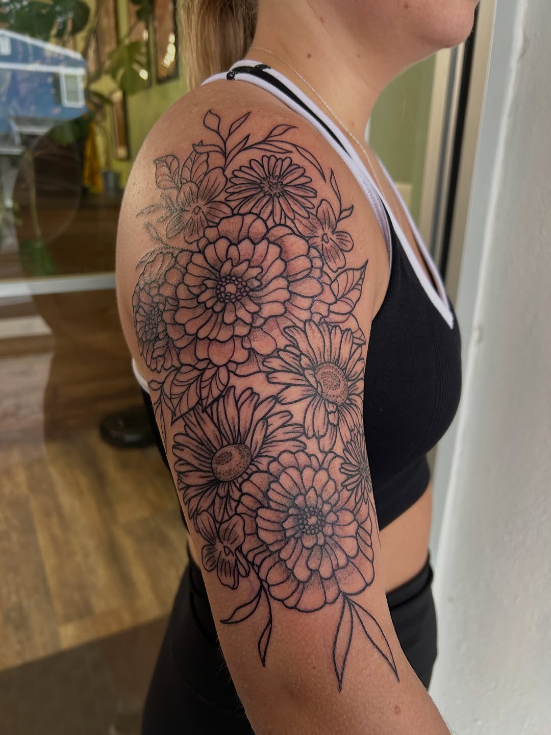 Tattoo by @stabbing_strawberries — fine_line, illustrative