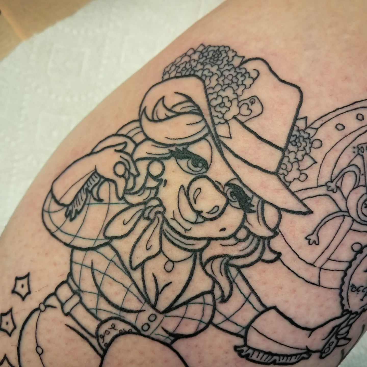 Tattoo by @mucks.tattoos โ black_and_grey